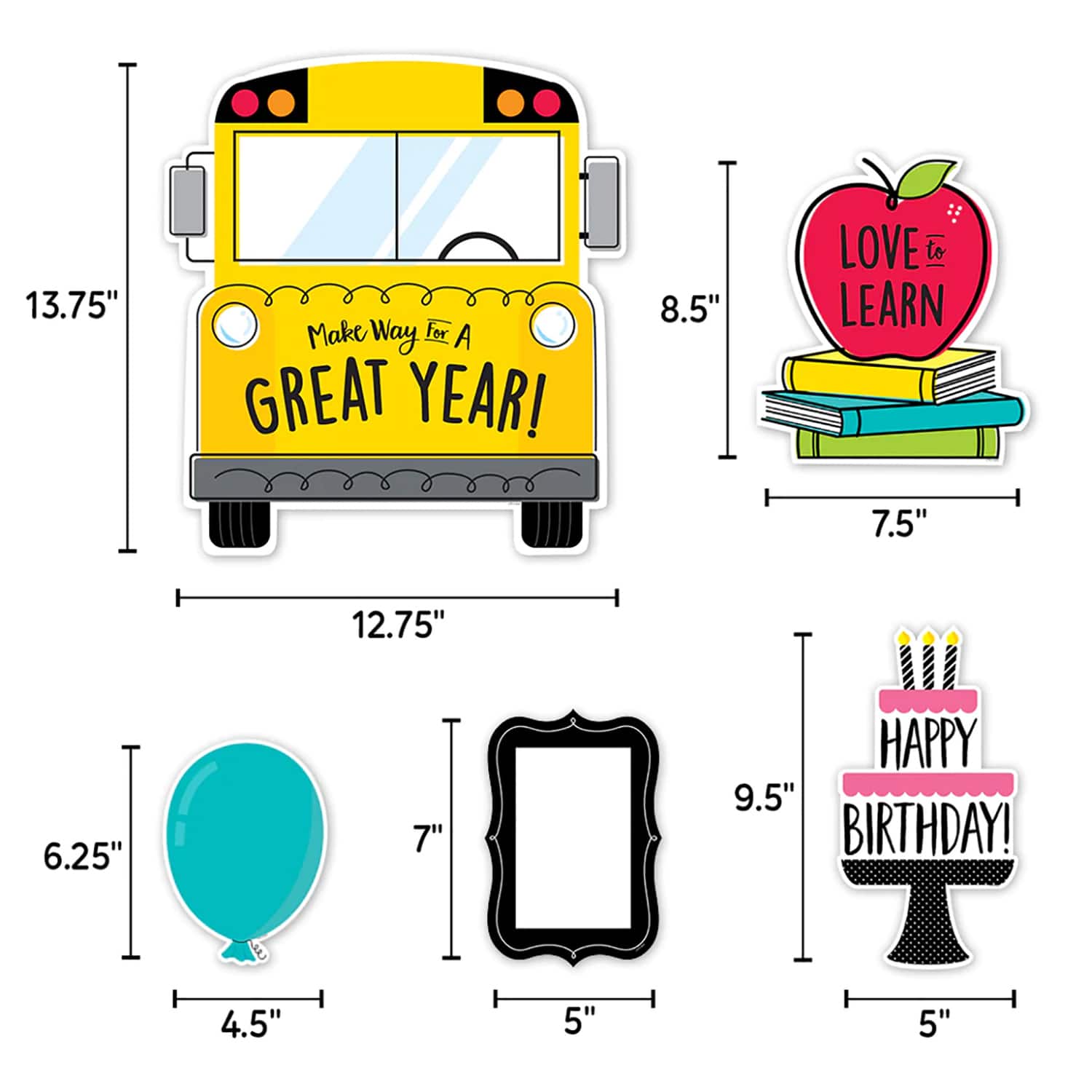 Creative Teaching Press® Core Décor Curated Classroom Decal Set