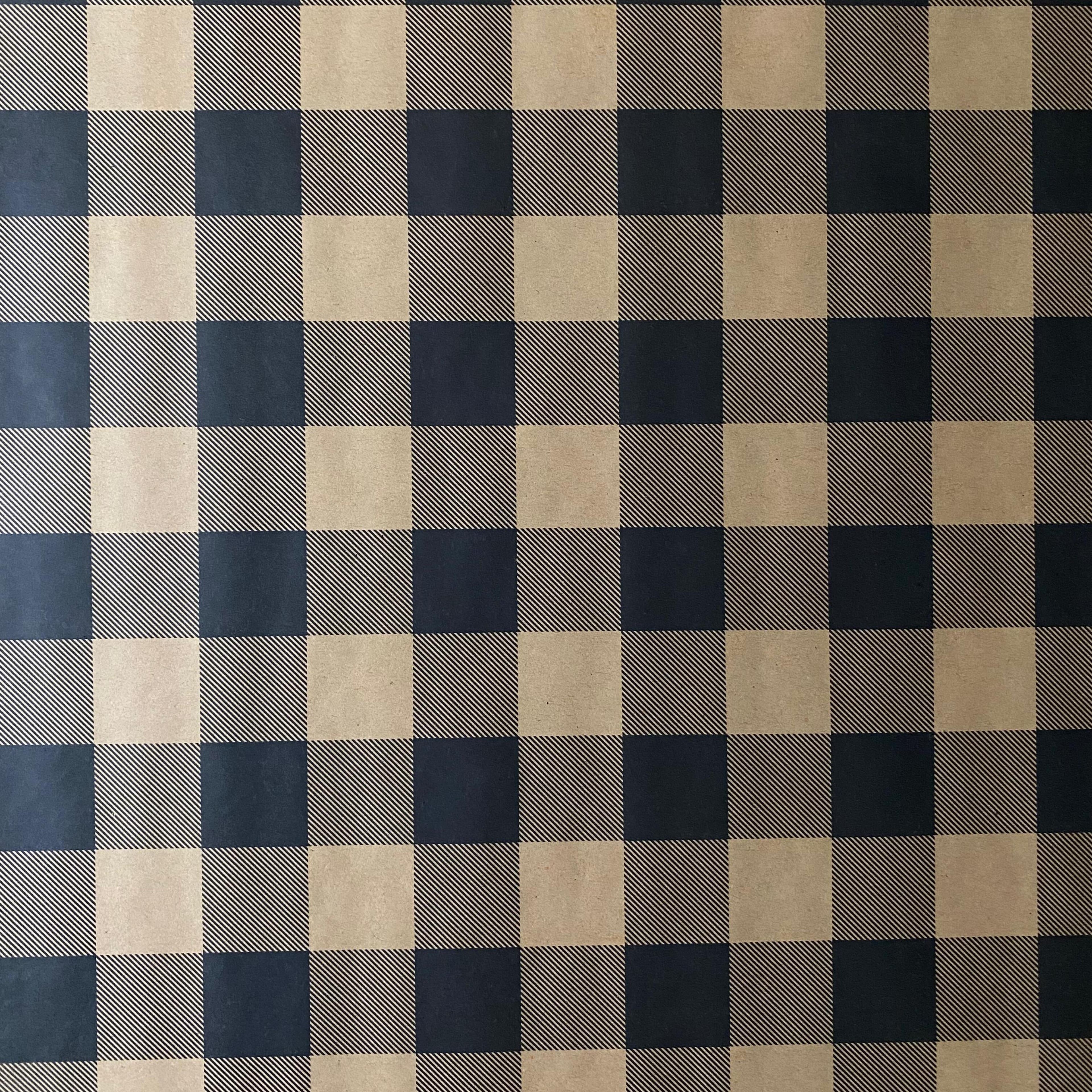 Black & Kraft Buffalo Check Premium Gift Wrap by Celebrate It™