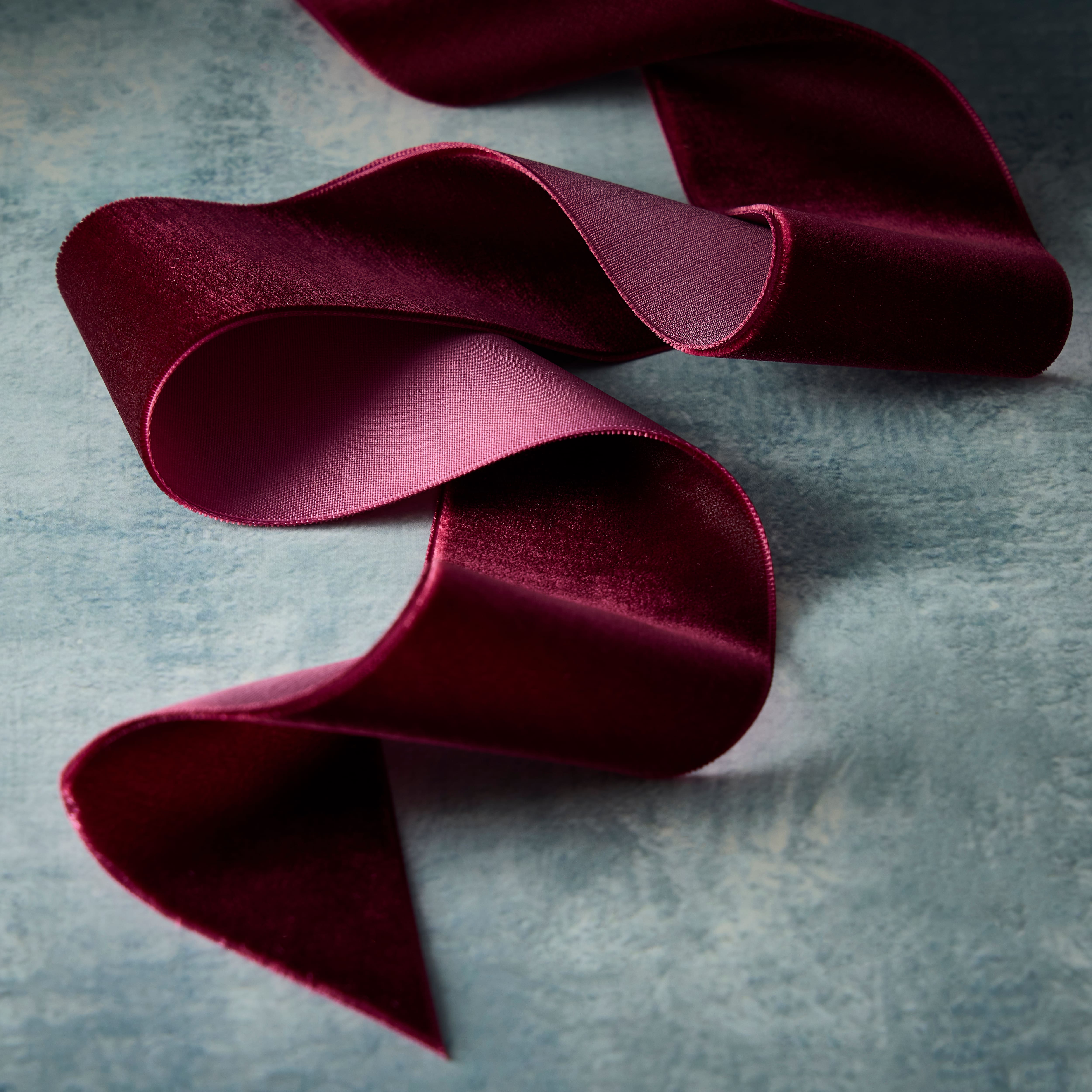 2&#x22; x 3yd. Velvet Ribbon by Celebrate It&#x2122; Classic