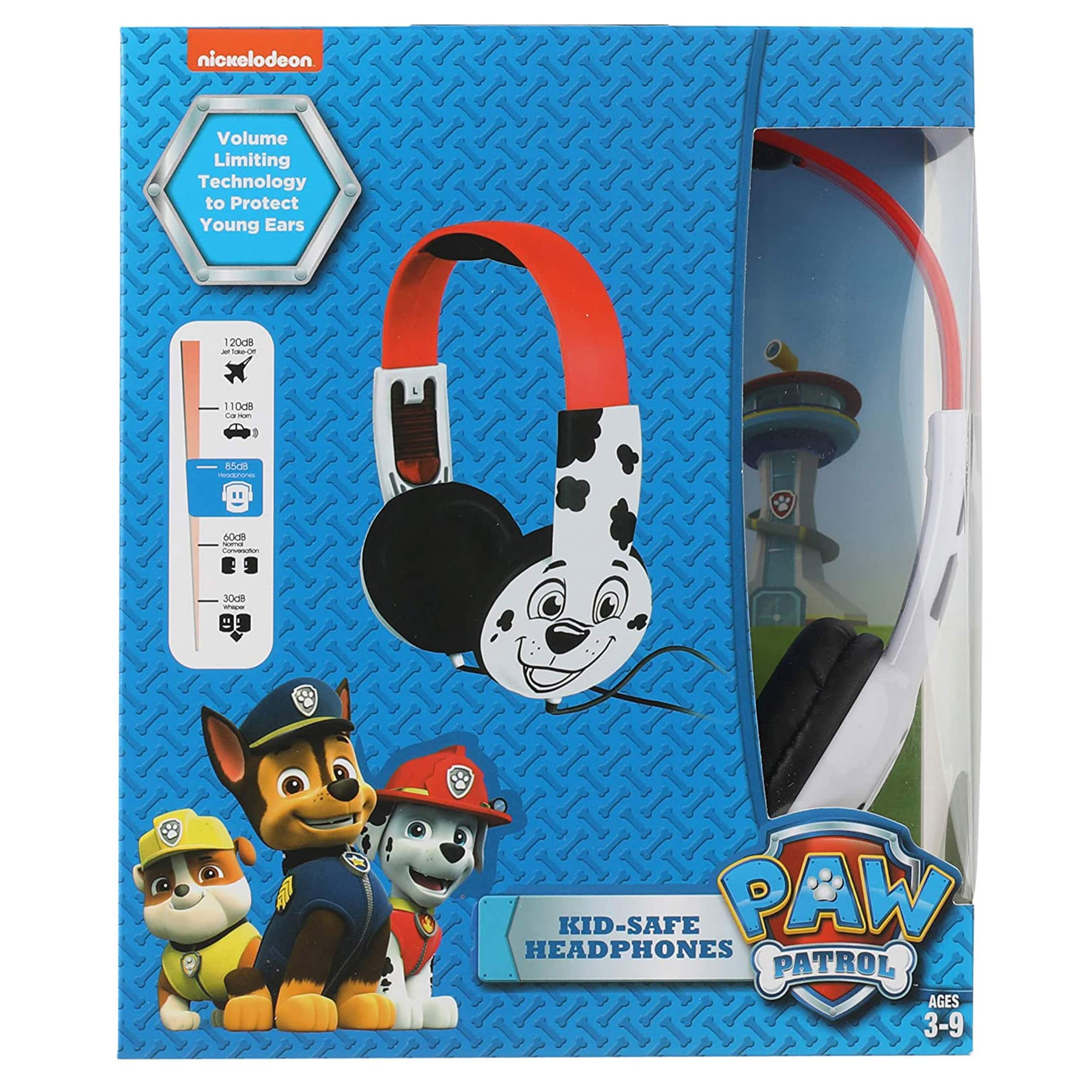 Paw Patrol&#x2122; Kid-Safe White &#x26; Red Headphones