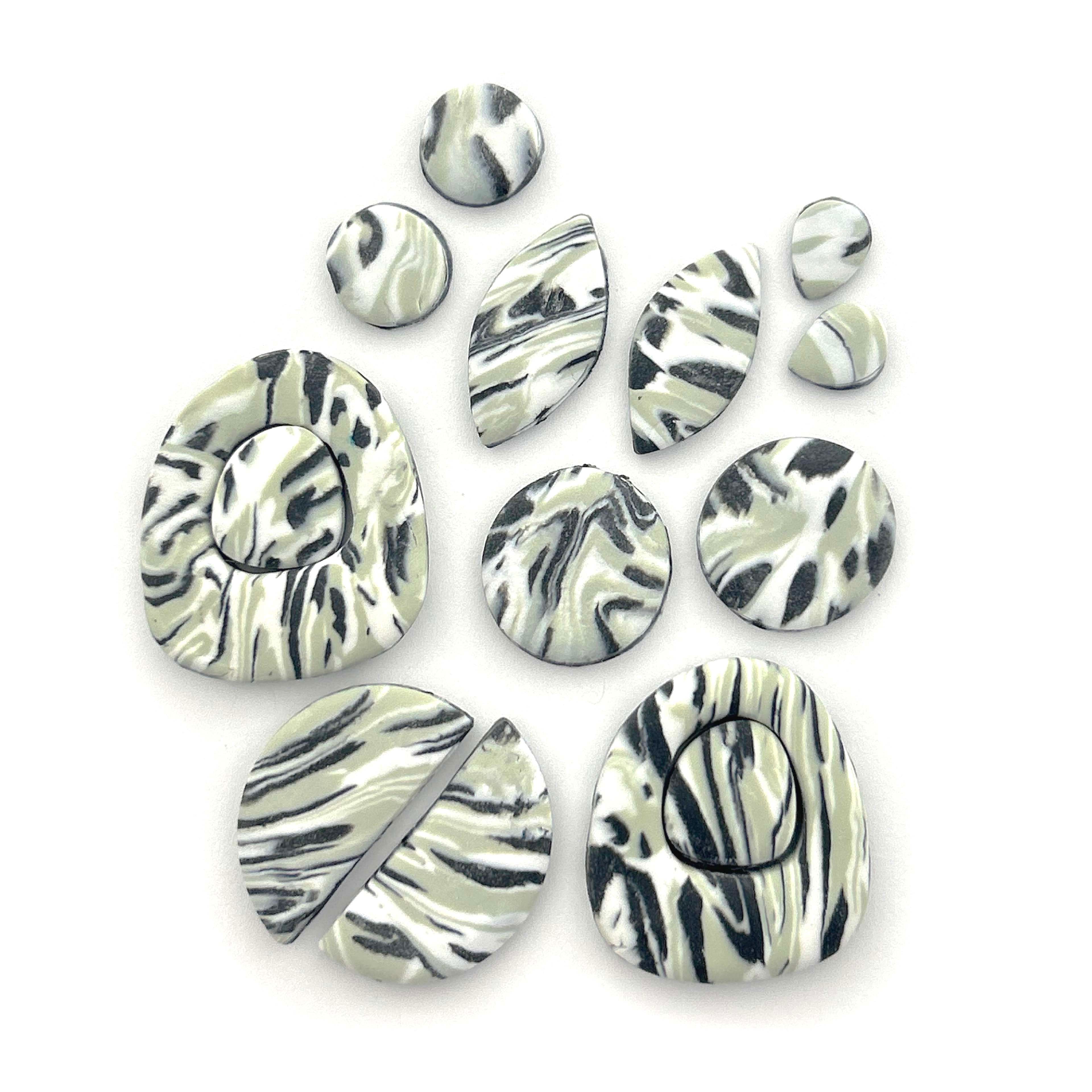 Gray Marble Oven Bake Polymer Clay by Bead Landing&#x2122;
