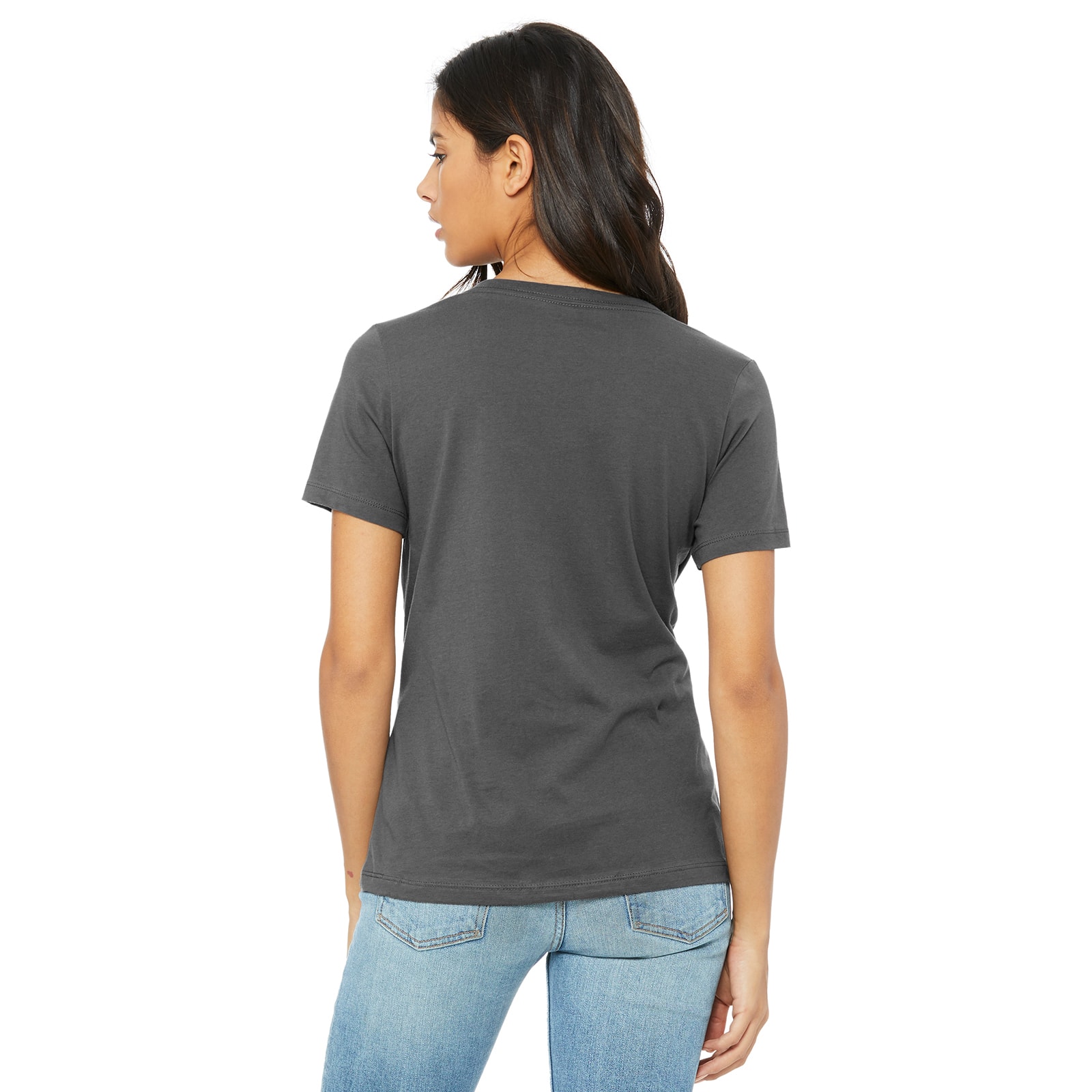 6 Pack: BELLA+CANVAS® Short Sleeve Women's V-Neck T-Shirt