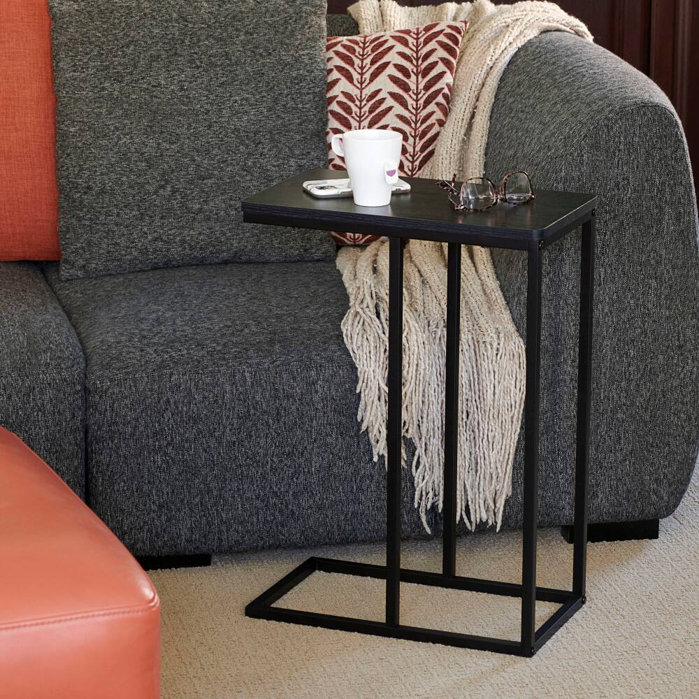 Household Essentials 25" Jamestown C-Shaped End Table