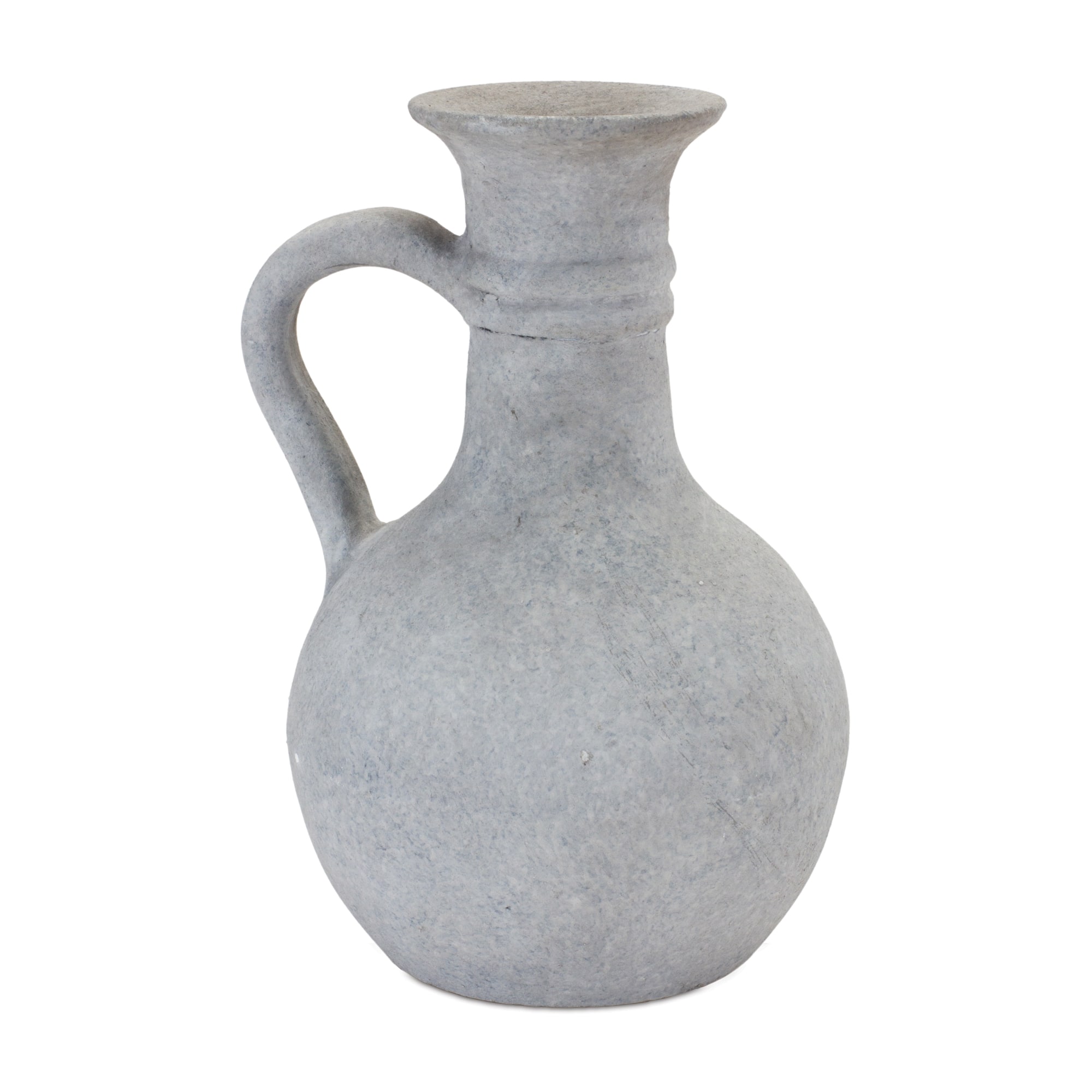 9" Gray Pitcher Vase