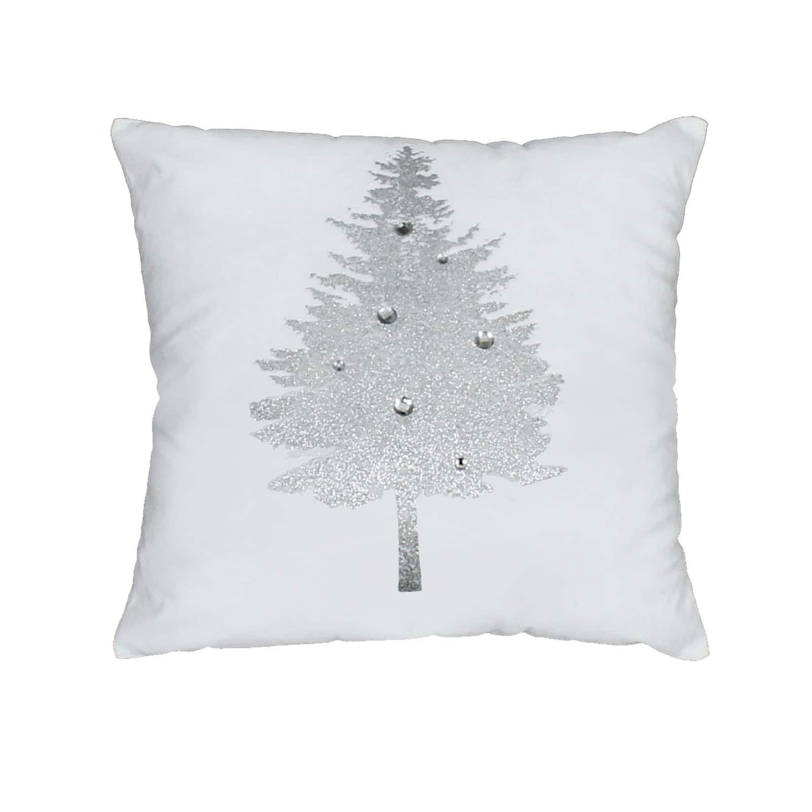 White Christmas Tree Pillow by Ashland®