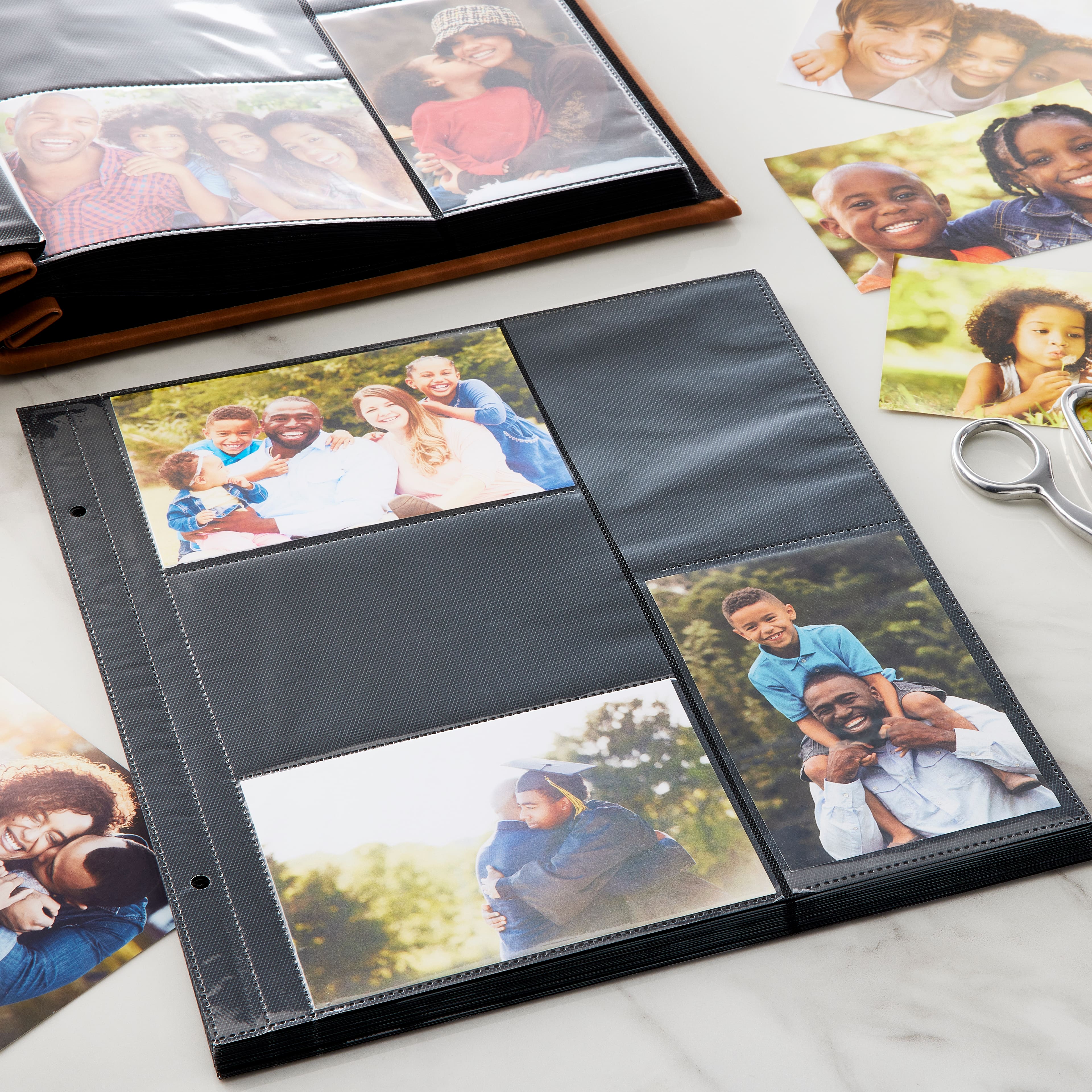 6 Packs: 25 ct. (150 total) 5 Slot 4" x 6" Photo Album Refill Pages by Recollections™