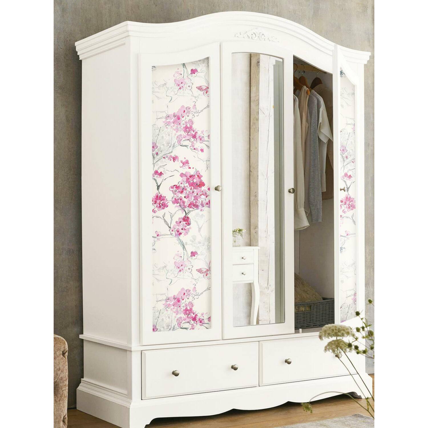 RoomMates Cherry Blossoms Peel &#x26; Stick Wallpaper