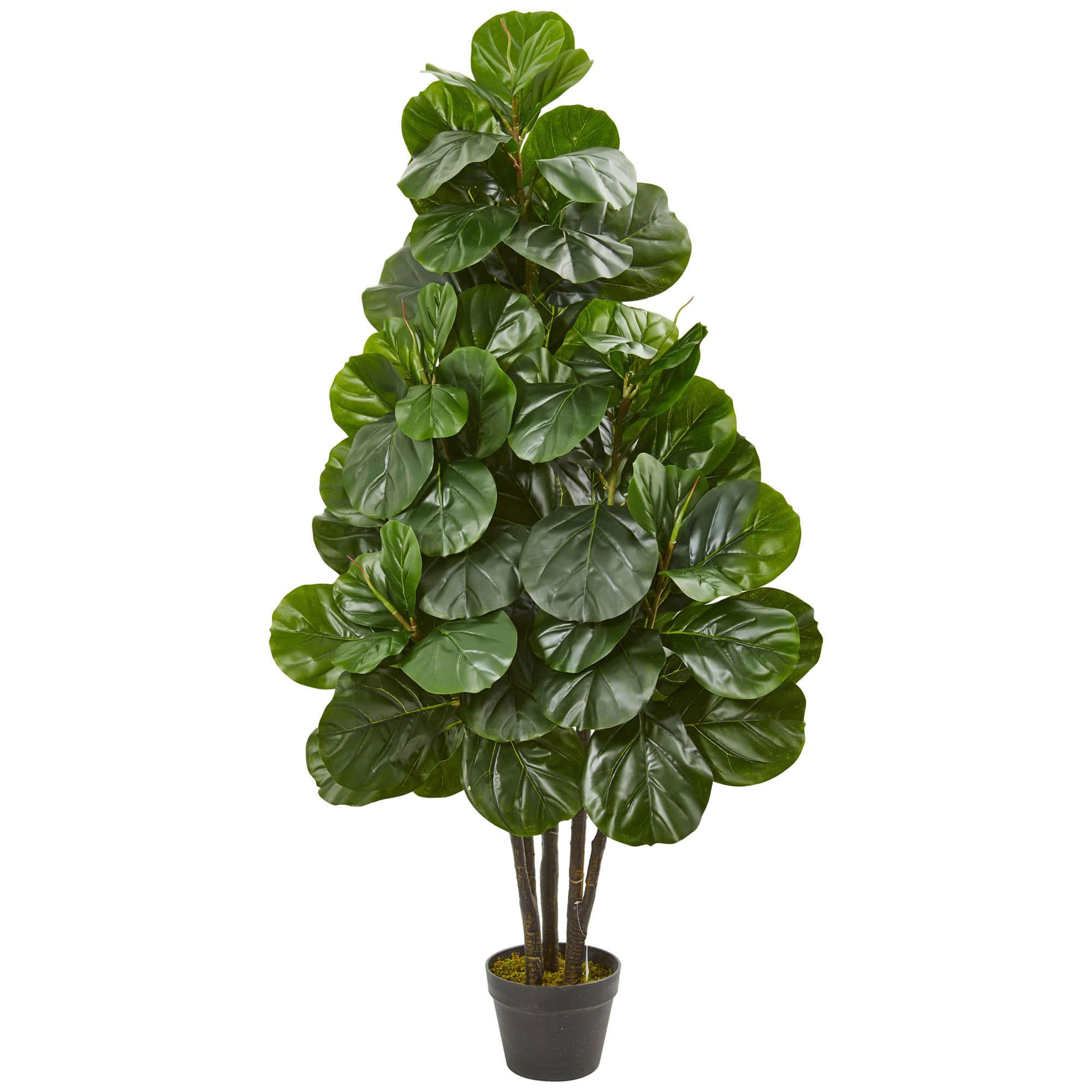 4.3ft. Potted Fiddle Leaf Fig Artificial Tree