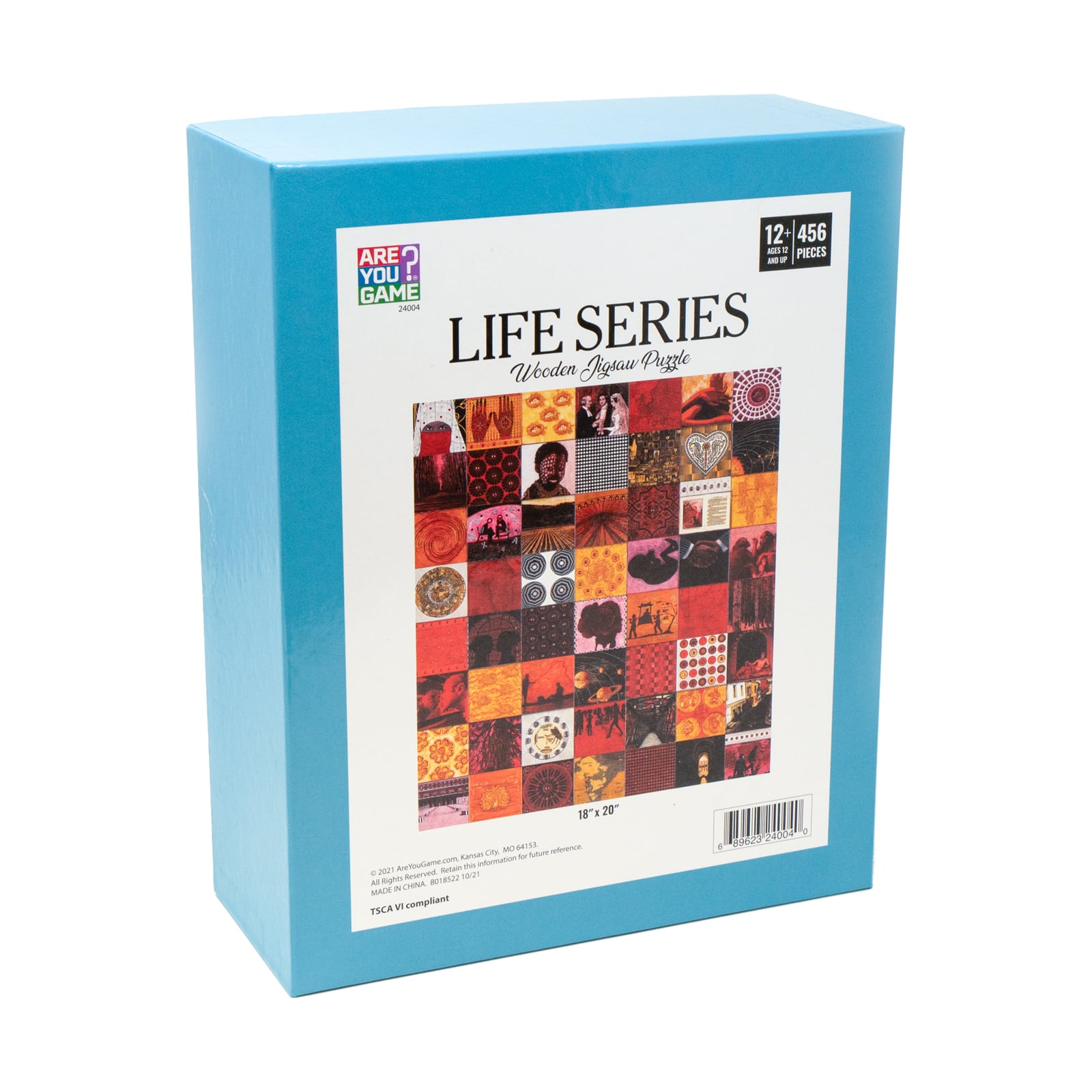 Wooden Jigsaw Puzzle - Life Series: 456 Pcs