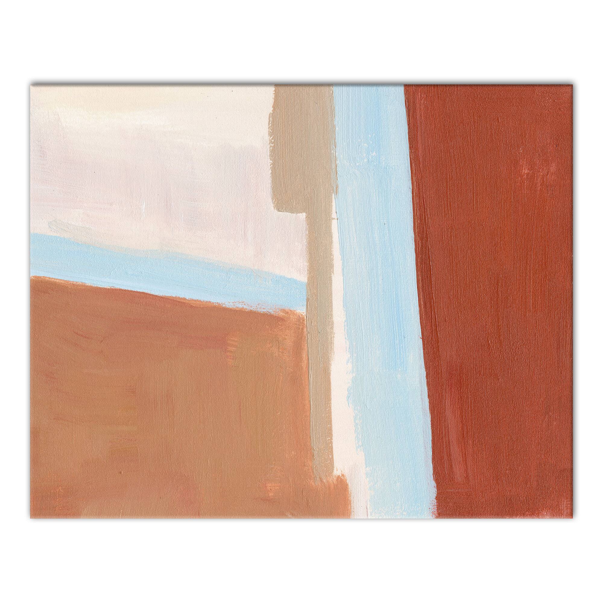 Warm Abstract 20" x 16" Canvas Wall Art
