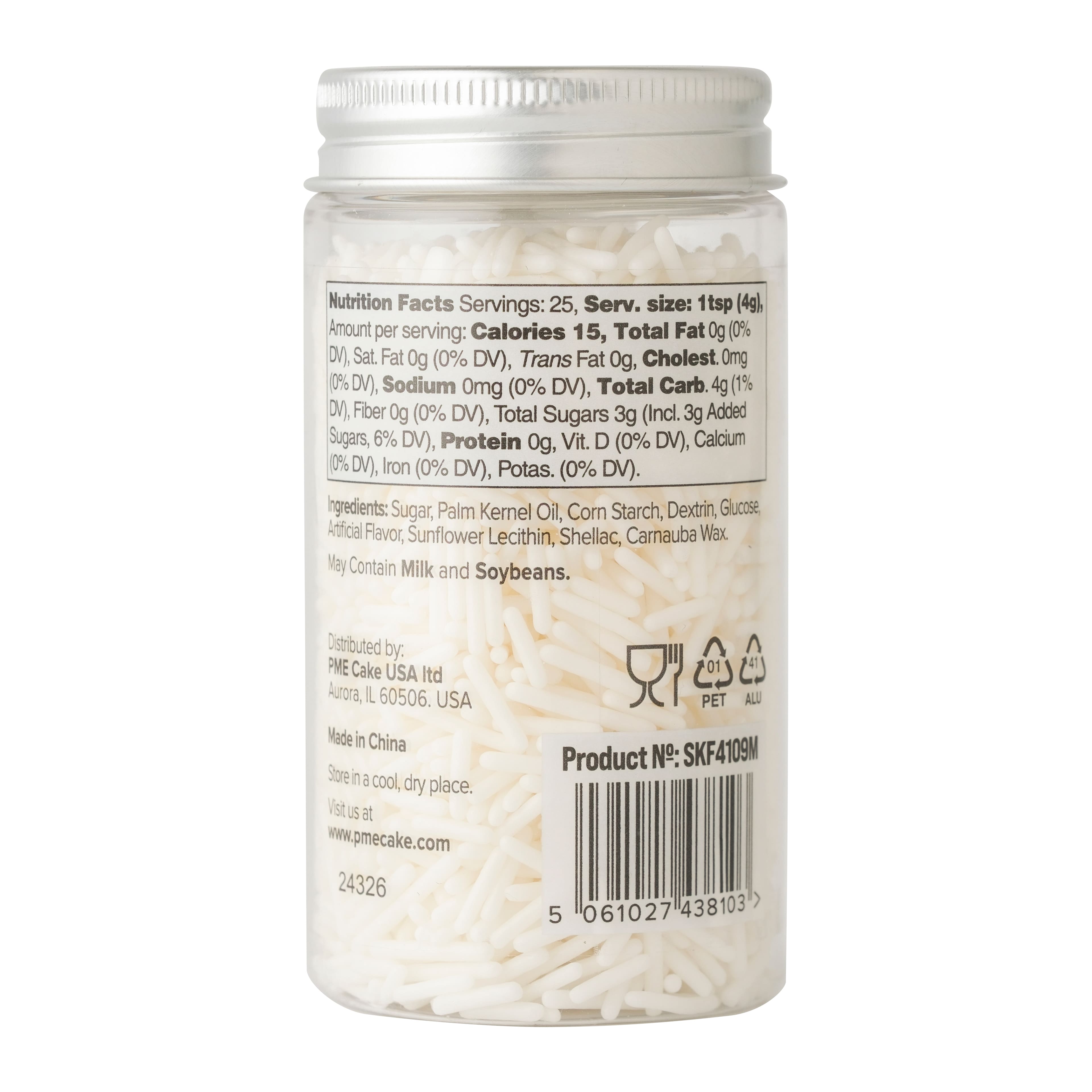 PME Cake Sweet Street&#xAE; 3.5oz. Jimmies Sprinkles