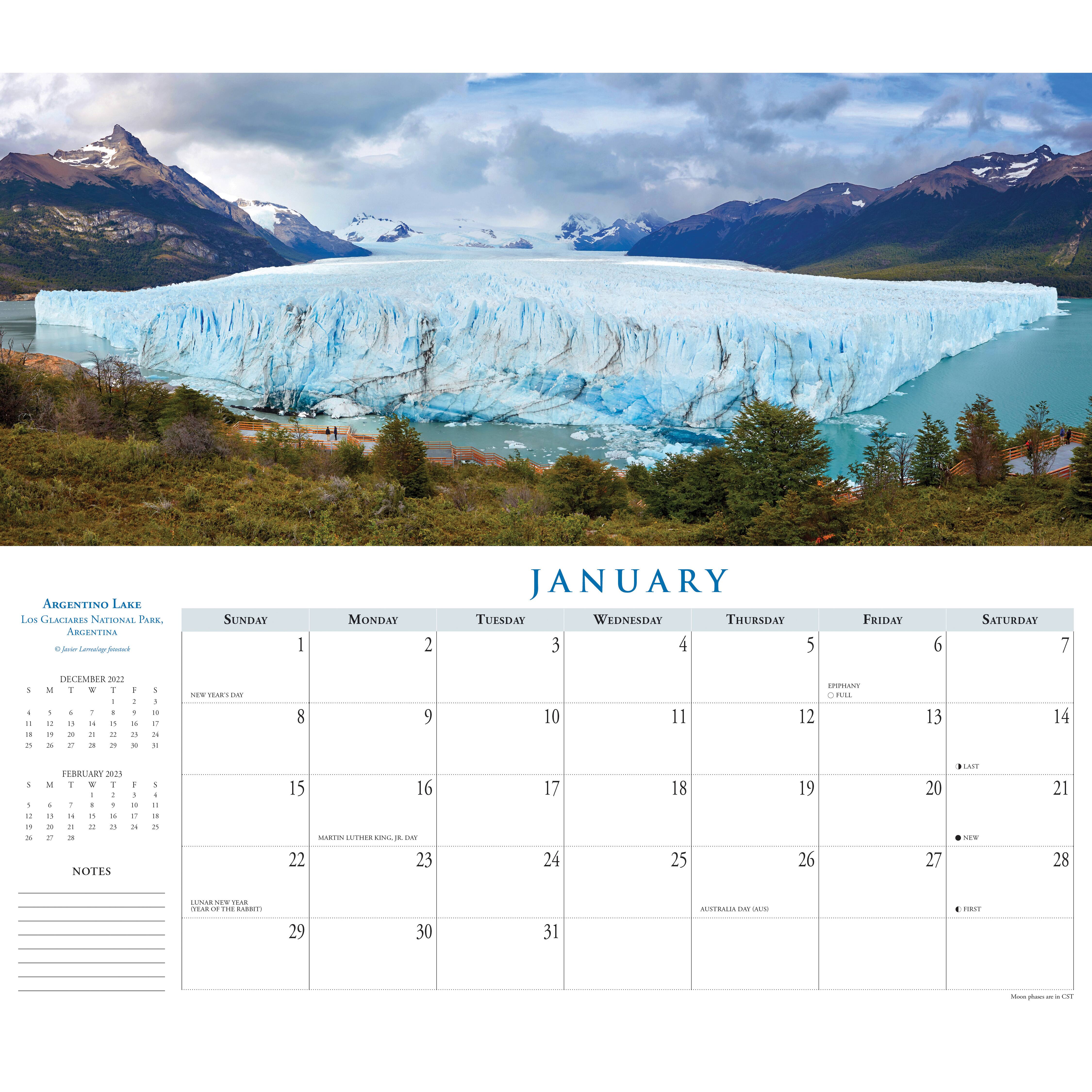 2023 Water Panoramic Wall Calendar Wall Calendars Michaels