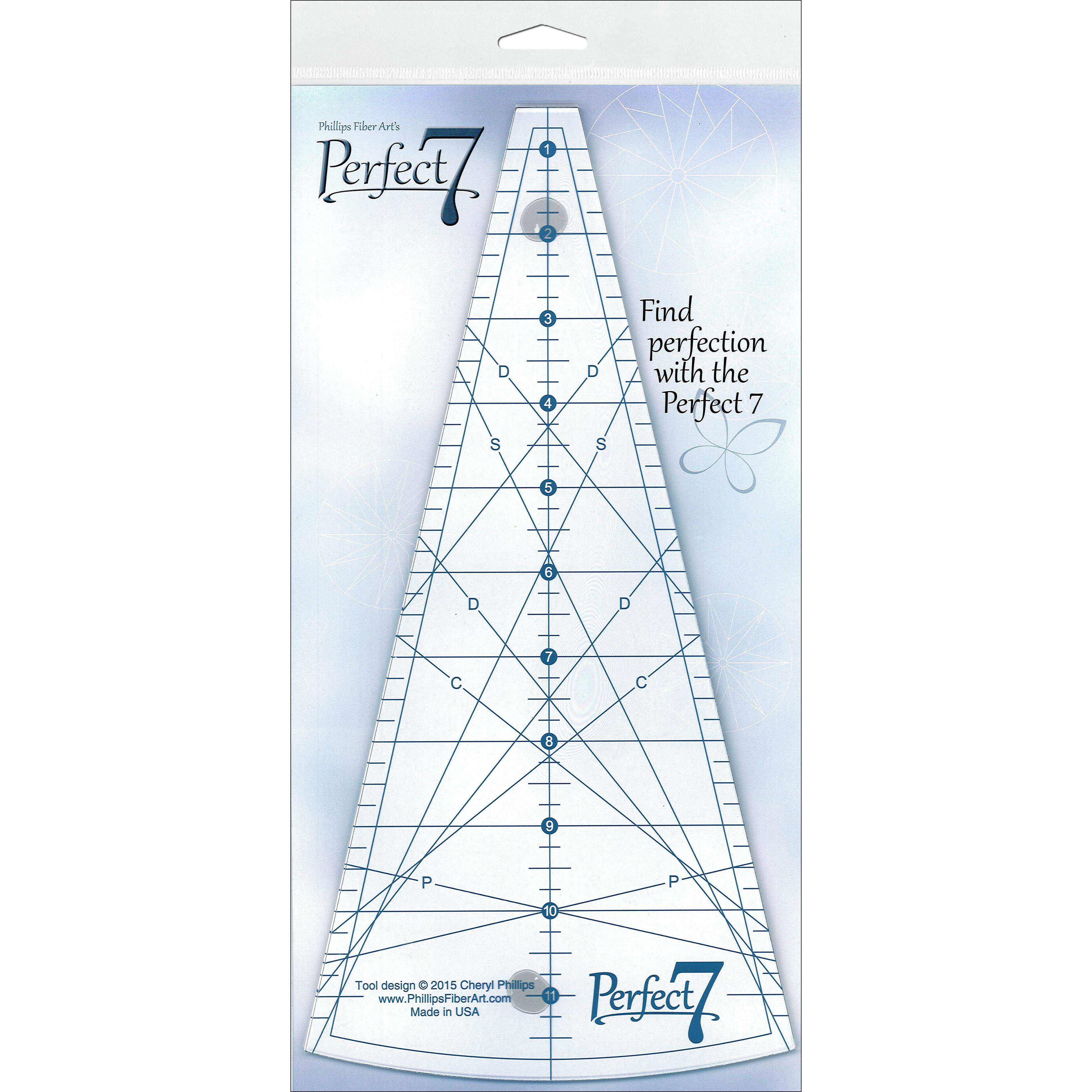 Phillips Fiber Art Perfect 7 Ruler