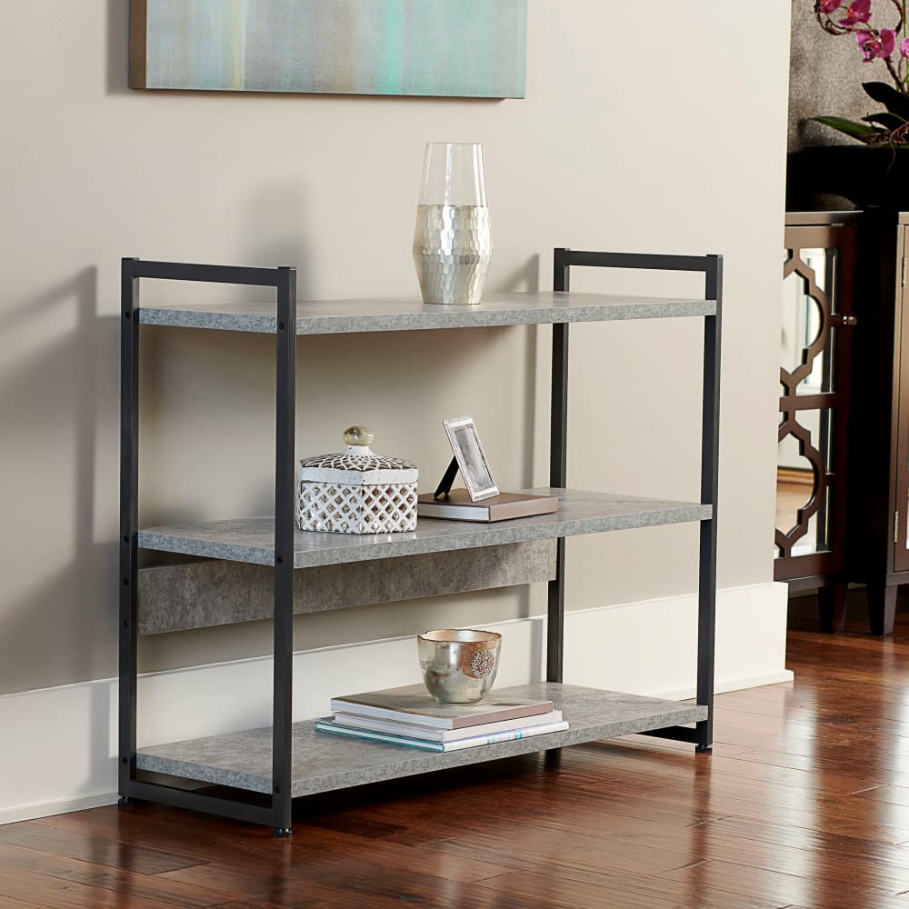 Household Essentials Jamestown 42" Wide Bookshelf
