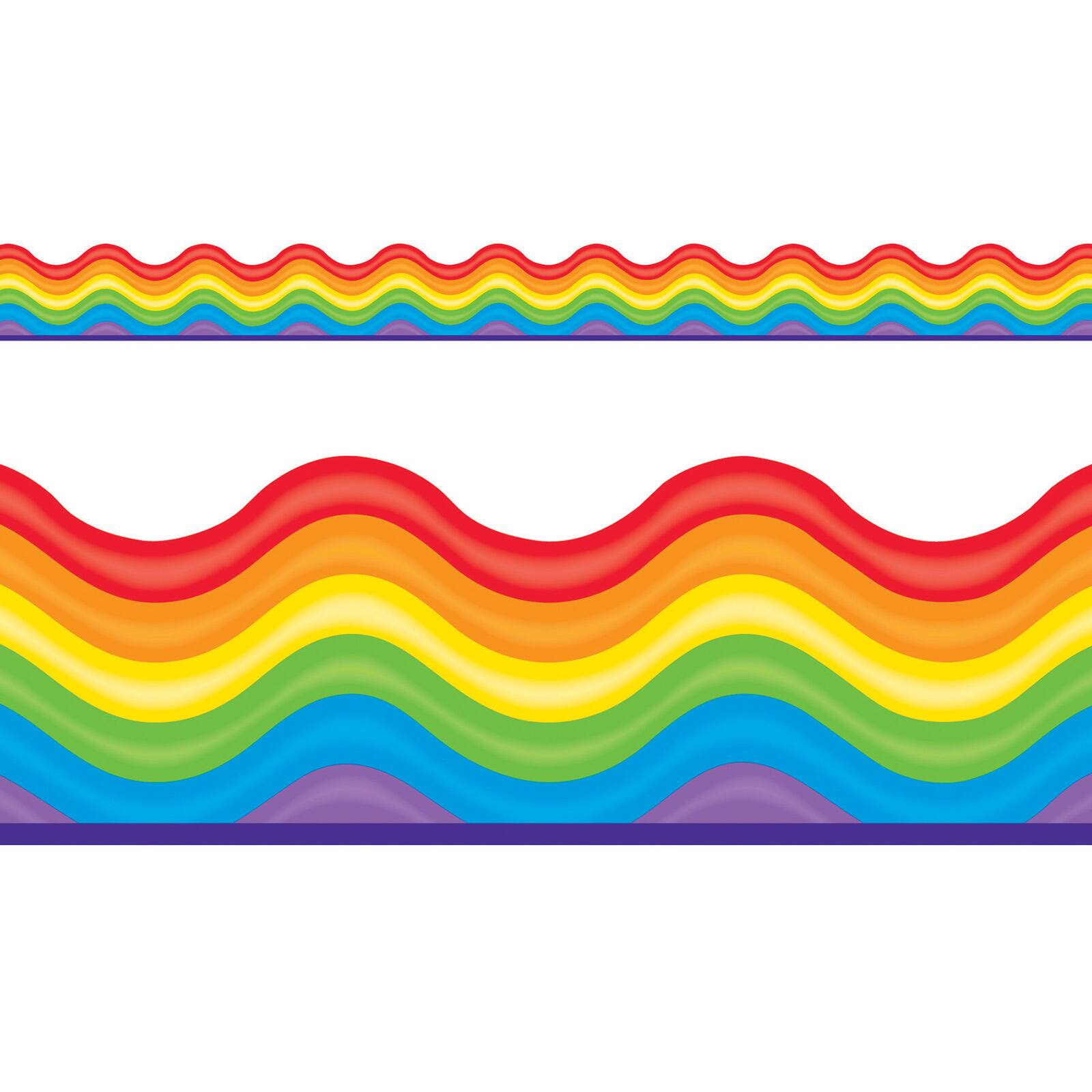 Trend Enterprises&#xAE; Terrific Trimmers&#xAE; Rainbow Promise Borders, 234ft.