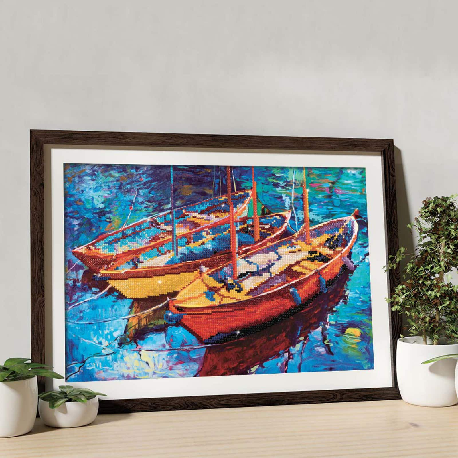 Diamond Dotz® Dream Boats Diamond Painting Kit | Michaels | Michaels