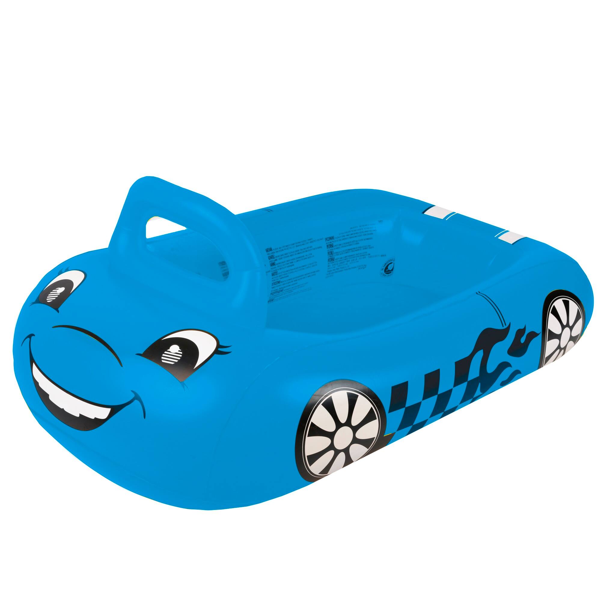 Pool Central&#xAE; 3.75ft. Blue Inflatable Car Kiddie Ball Pit &#x26; Pool Float