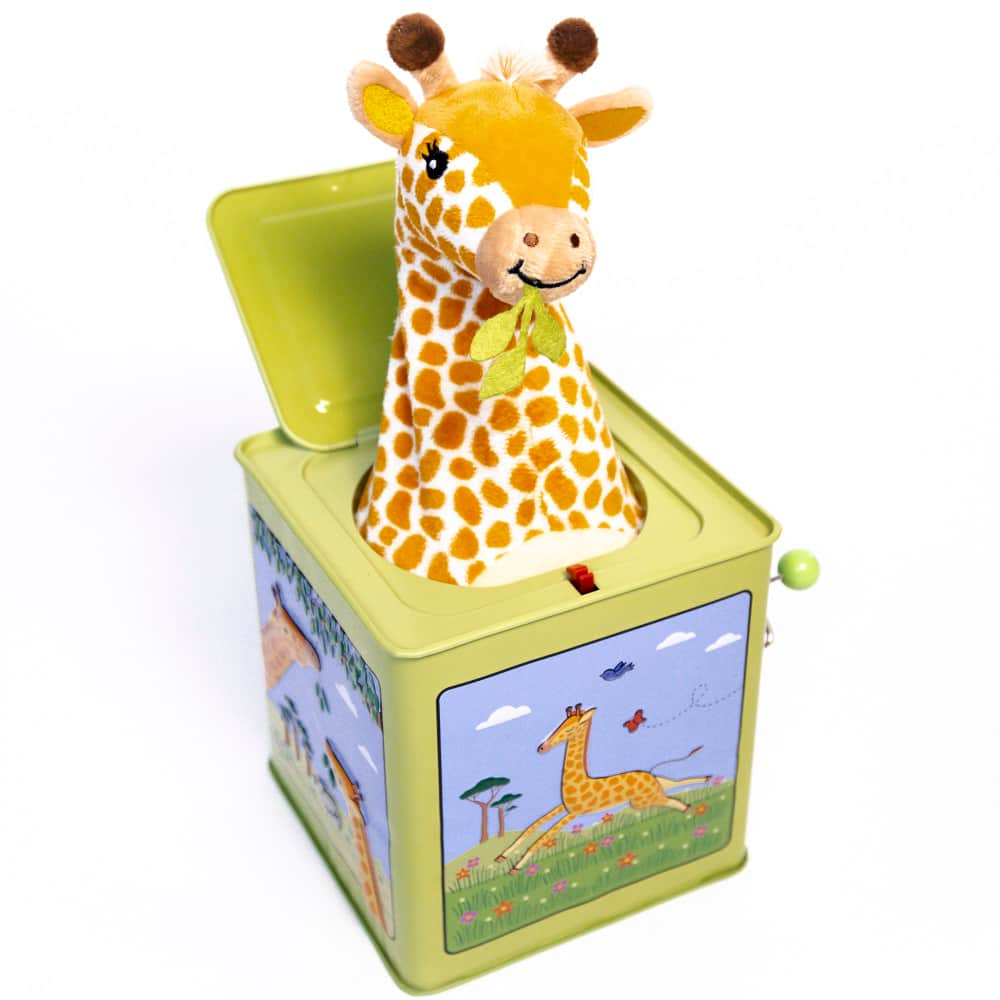 Jack Rabbit Creations Vintage Giraffe Jack in the Box