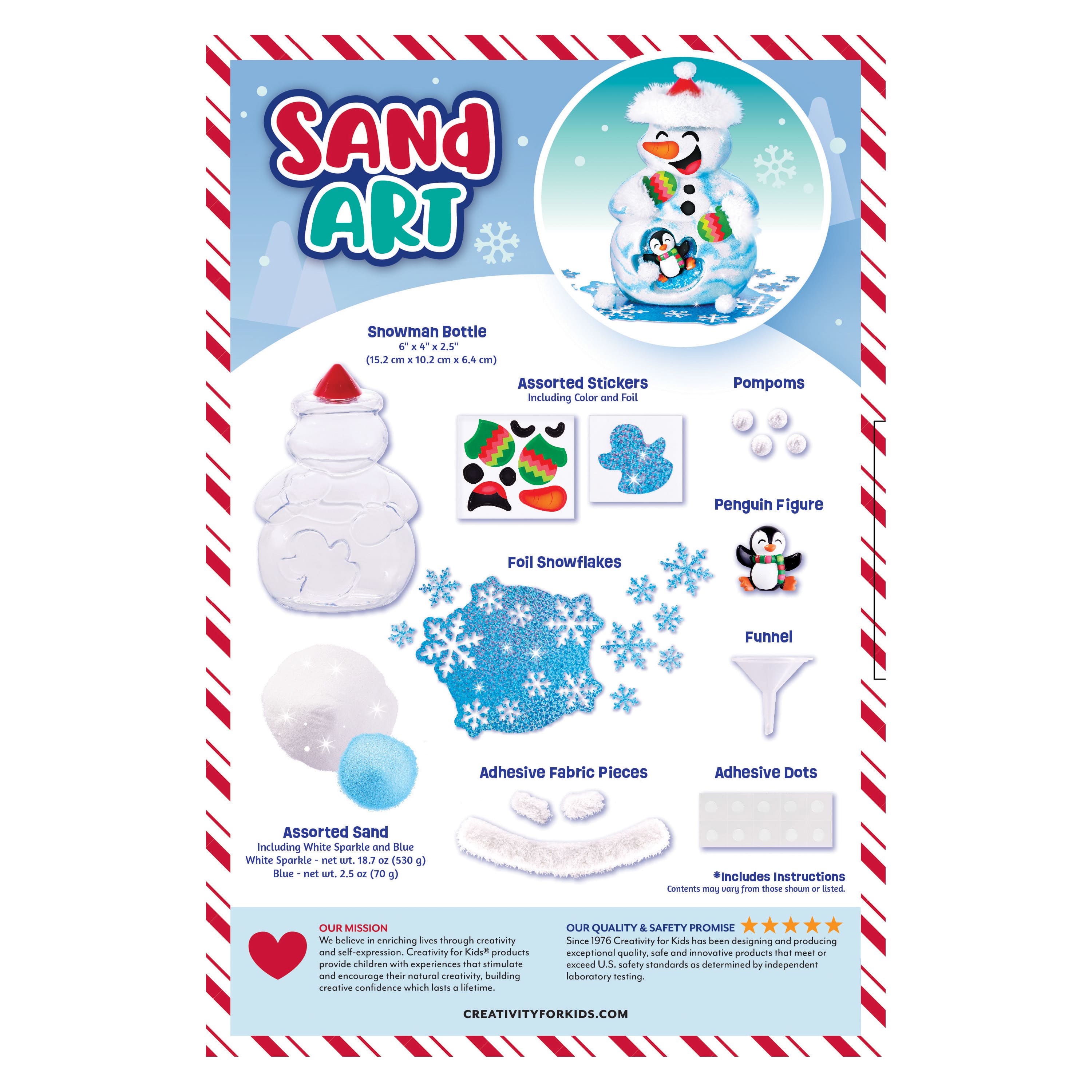 Creativity for Kids&#xAE; Sand Art Snowman