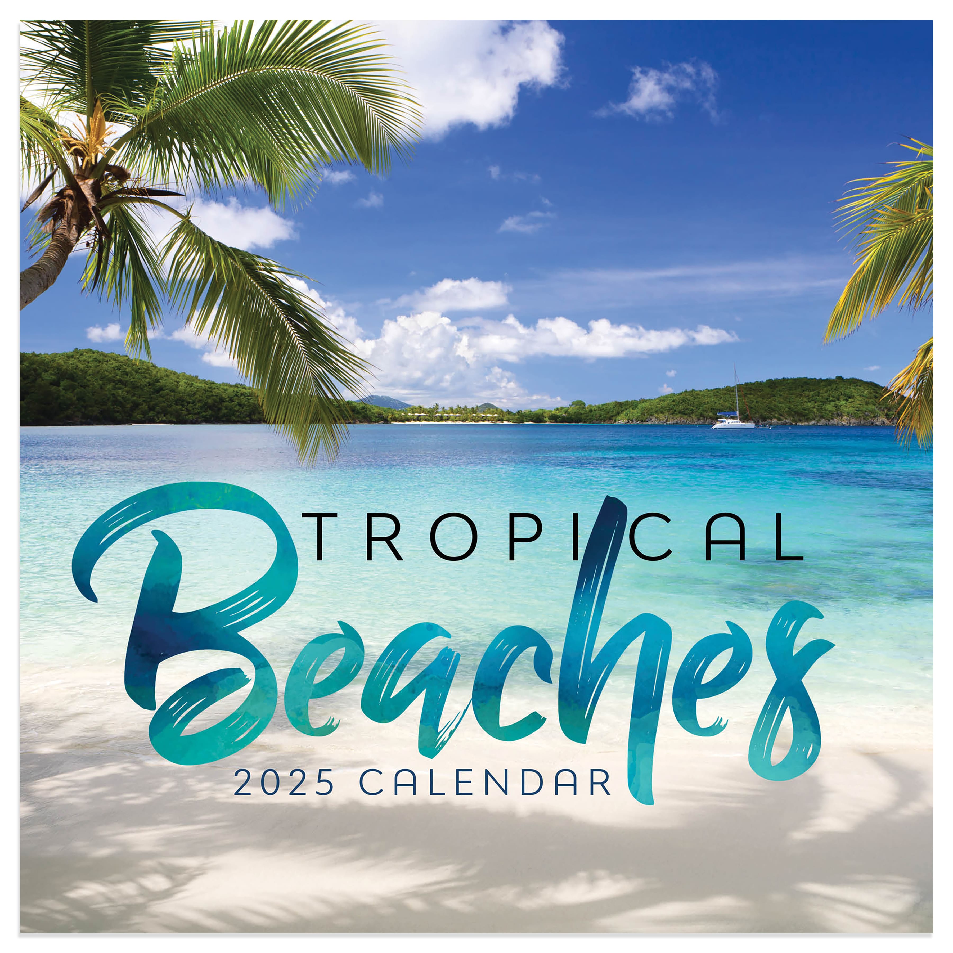 TF Publishing 2025 Tropical Beaches Mini Calendar Michaels