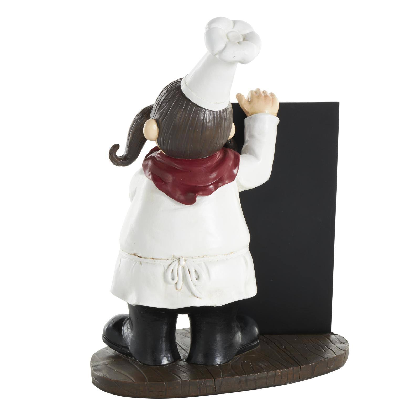 12.75" Chef Sculpture with Black Chalkboard