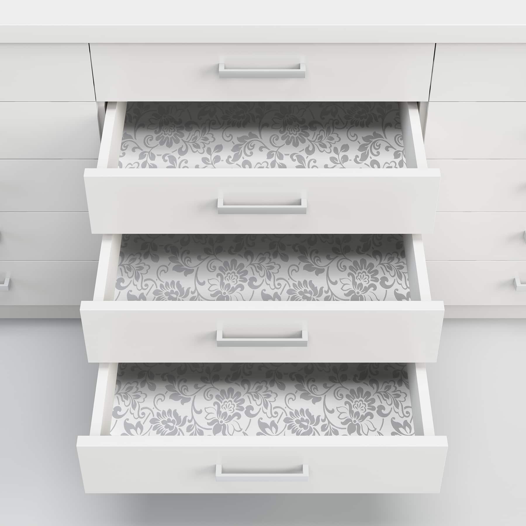 Fablon Heritage Silver Adhesive Film Sheets, 2ct.