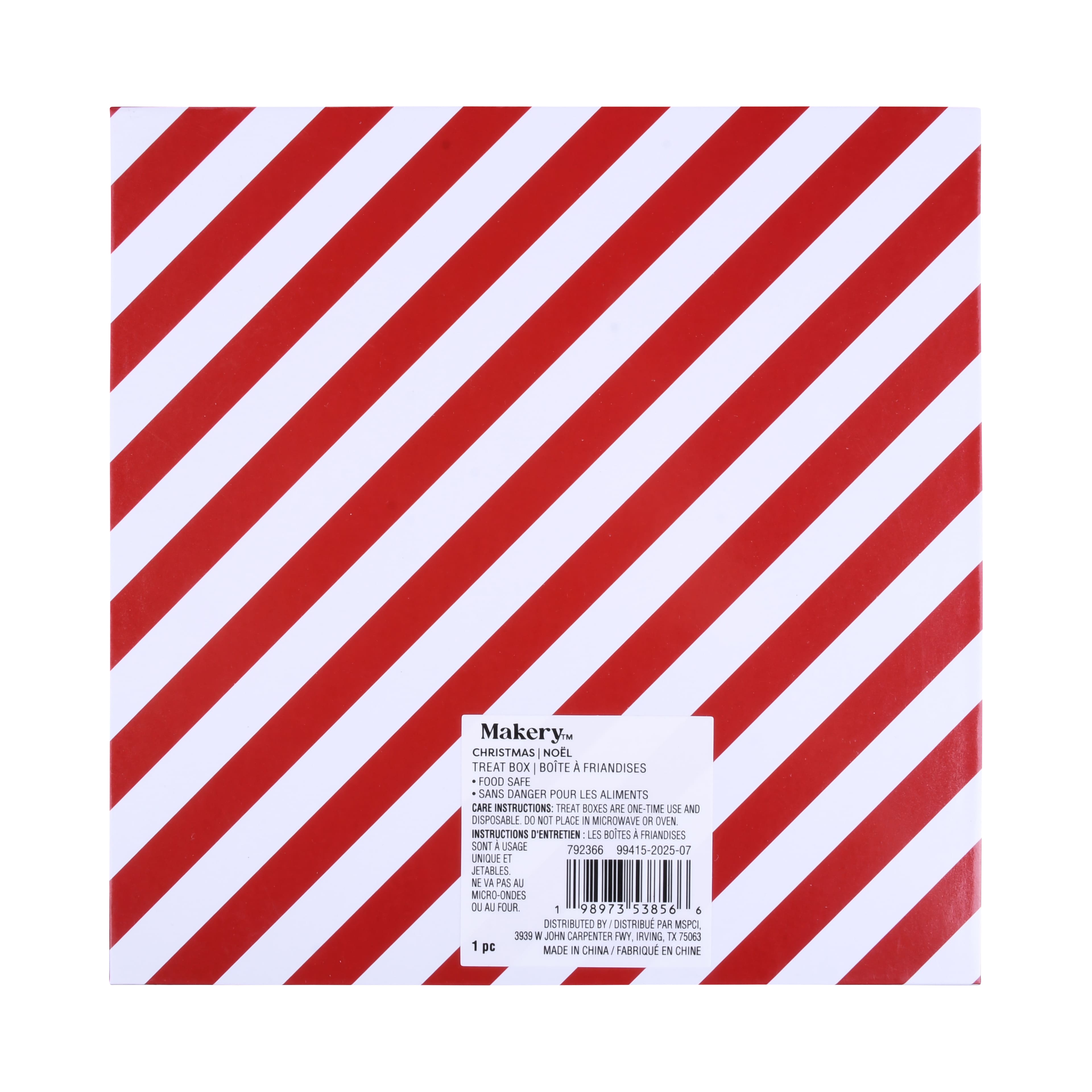 Peppermints & Candy Canes Treat Box by Makery™