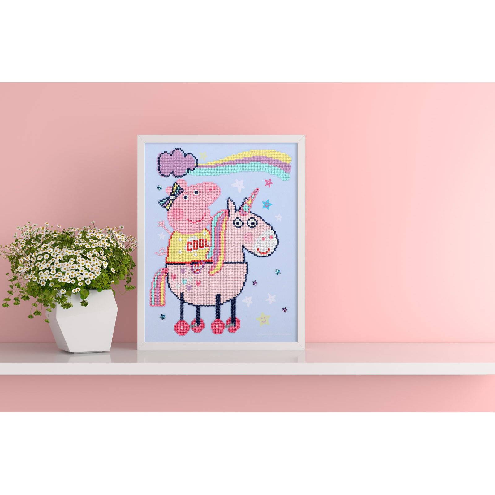 Diamond Dotz® Peppa Pig™ Peppa's Magical Unicorn Diamond Painting Kit