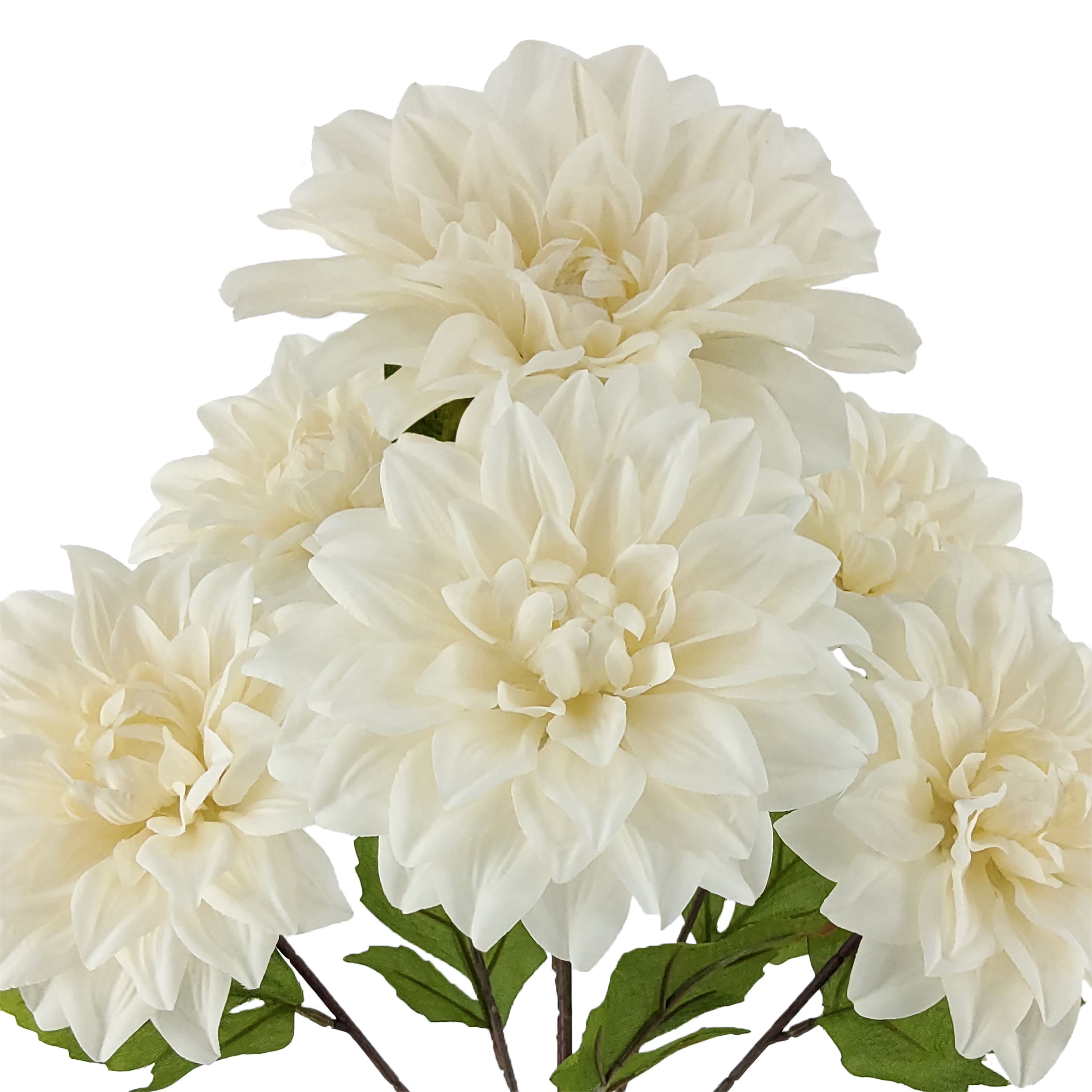 19.5&#x22; Cream Dahlia Bush by Ashland&#xAE;