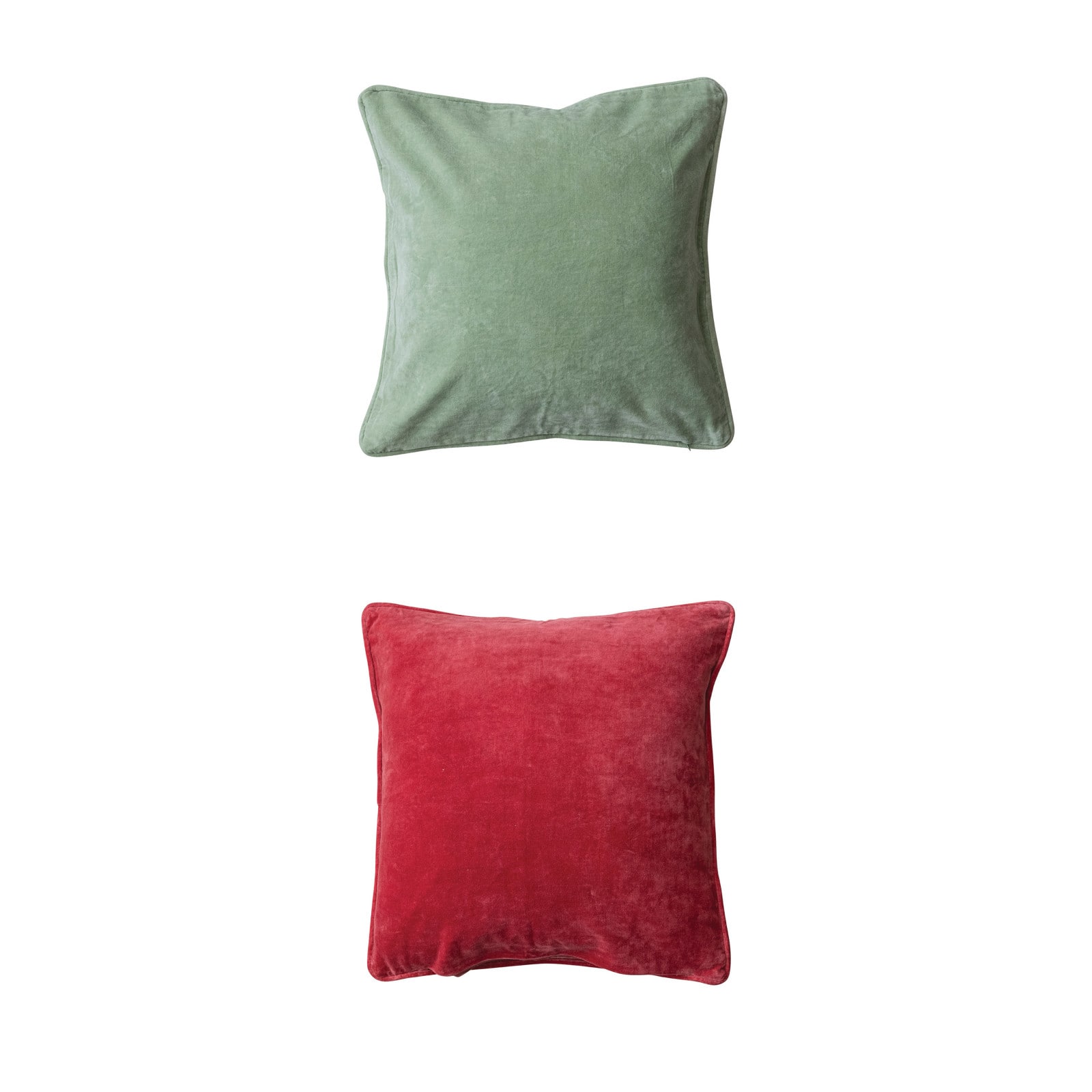 Hello Honey® 20" Reindeer Cotton Chambray Printed Pillow Set