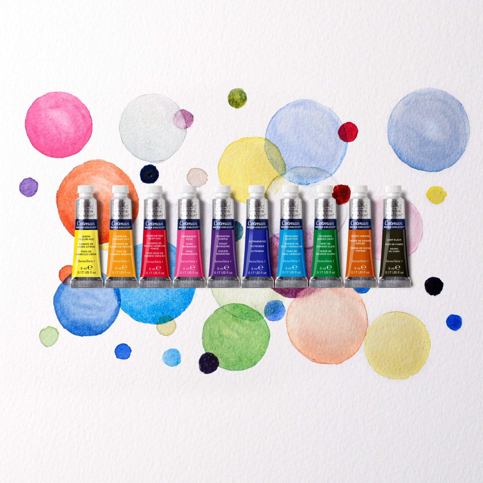 Winsor &#x26; Newton&#x2122; Cotman Water Colours&#x2122;  10 Color Paint Set