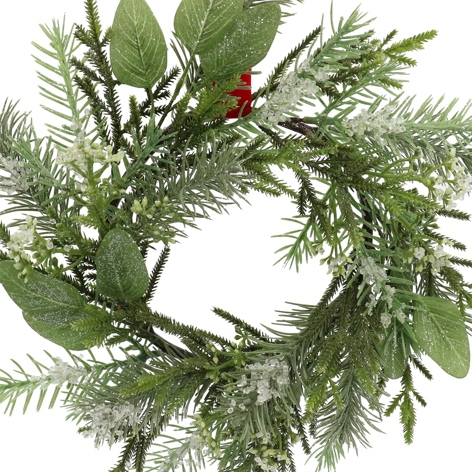 12&#x22; Icy Pine Mini Wreath by Ashland&#xAE;