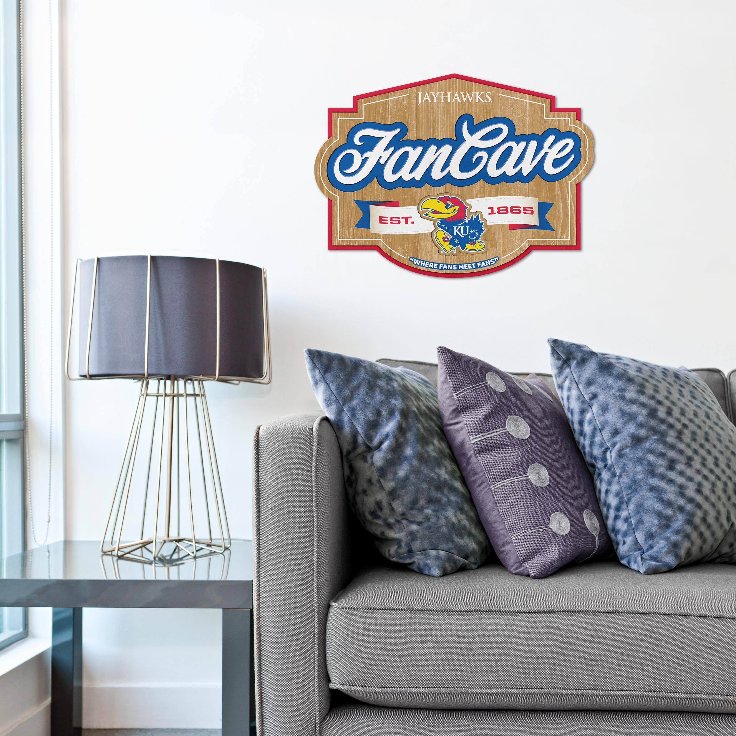 NCAA Fan Cave Sign