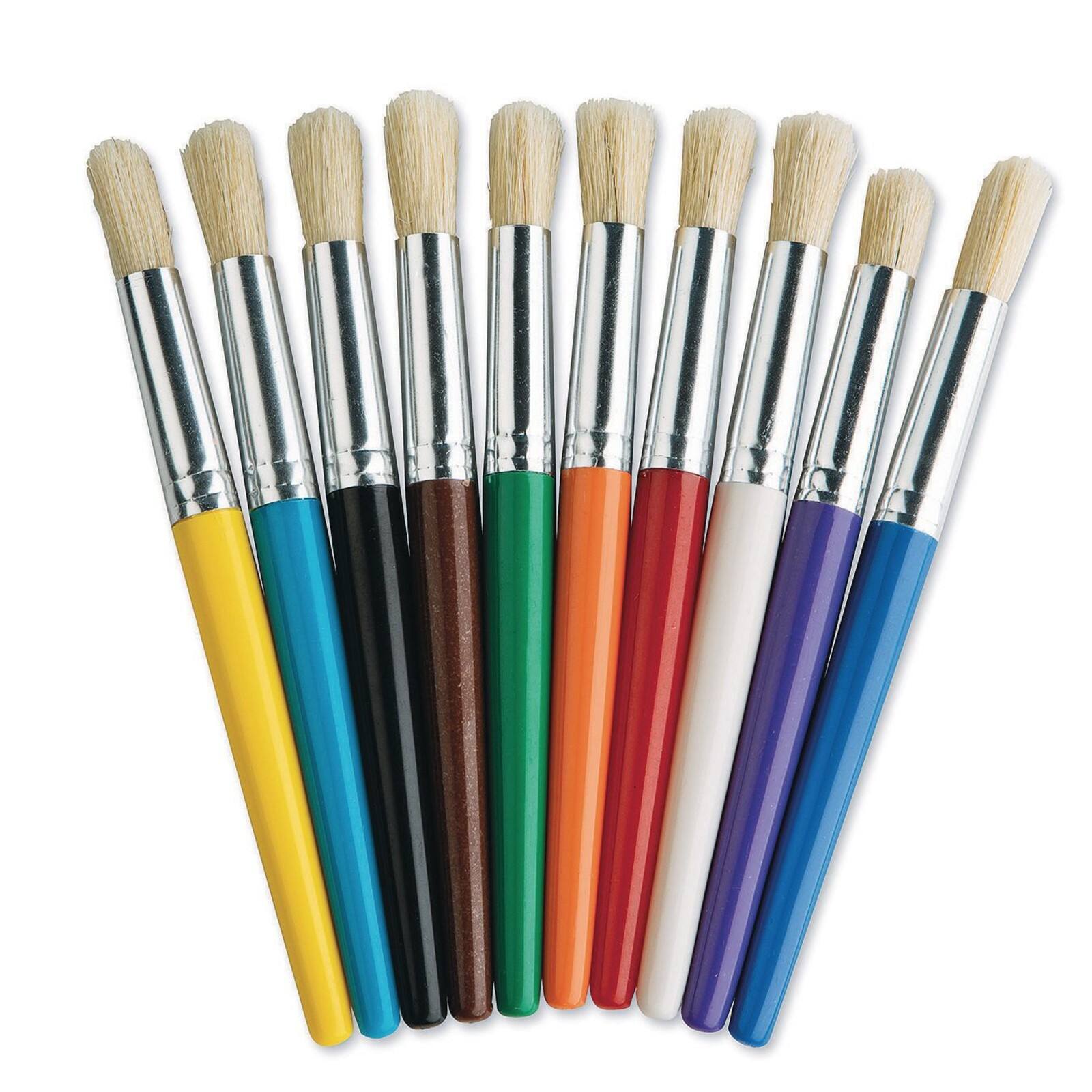 S&#x26;S&#xAE; Worldwide Assorted Stubby Brush Set