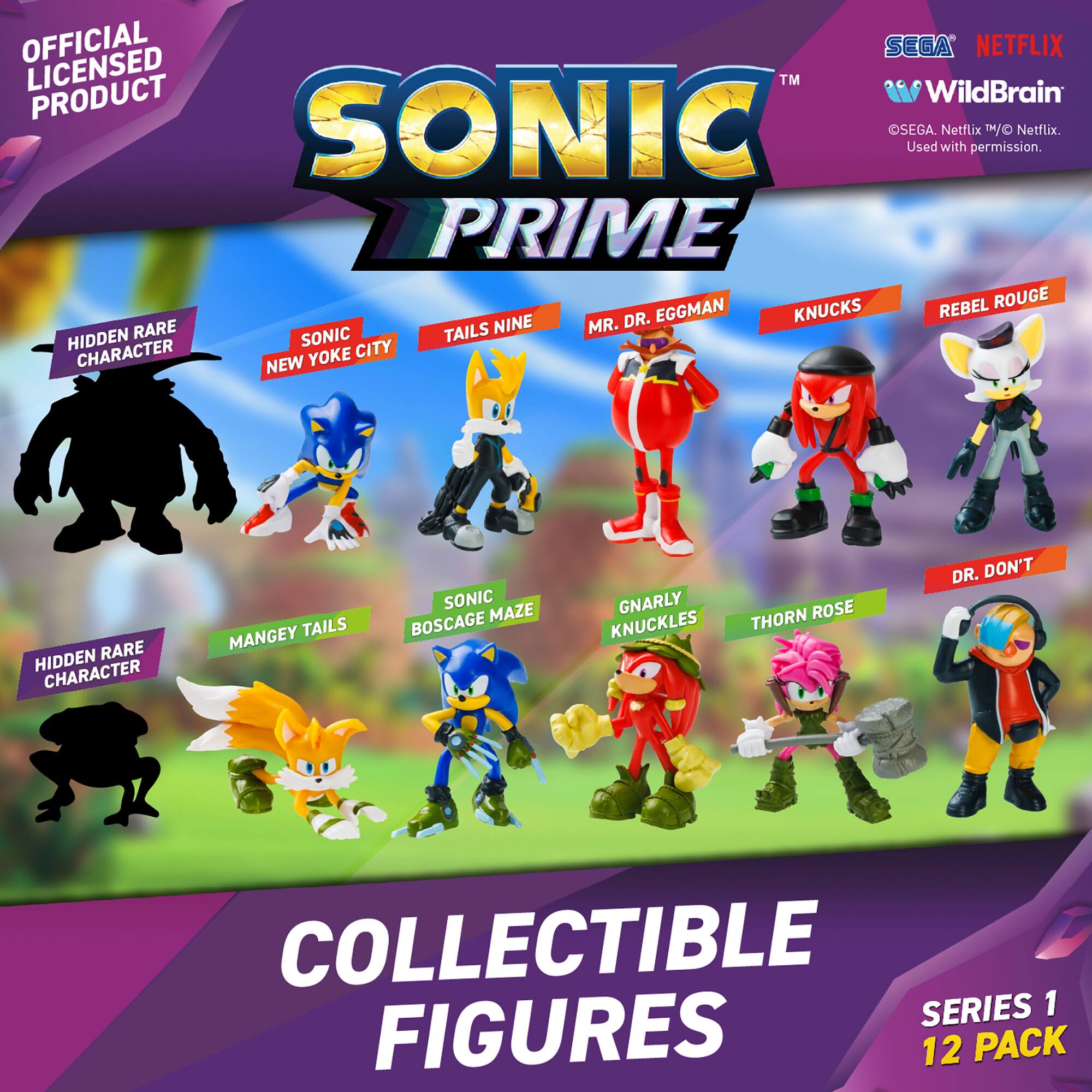 Sonic Prime Deluxe Box A Collectible Figure Set
