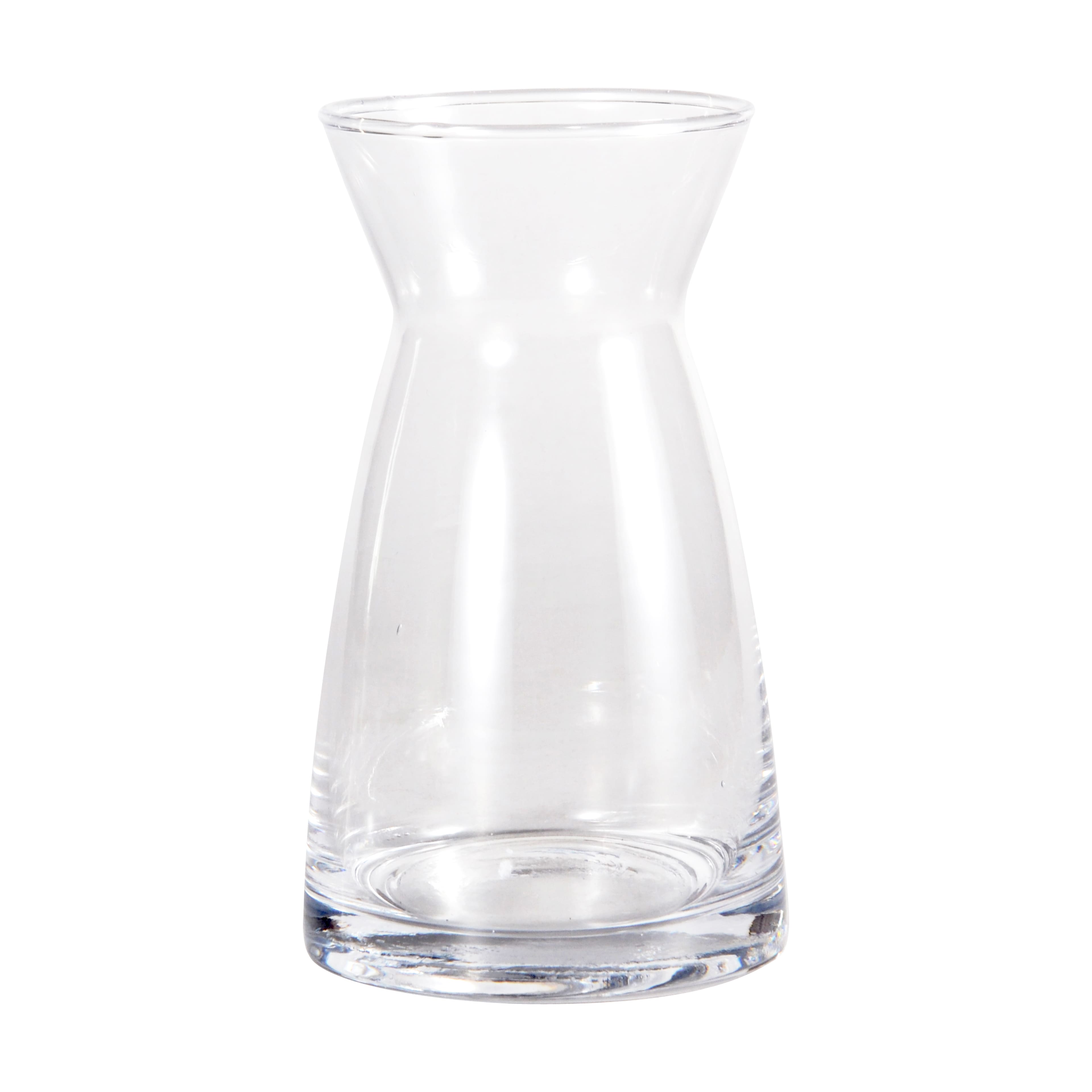 12 Pack: 6.25" Wide Mouth Glass Vase by Ashland®