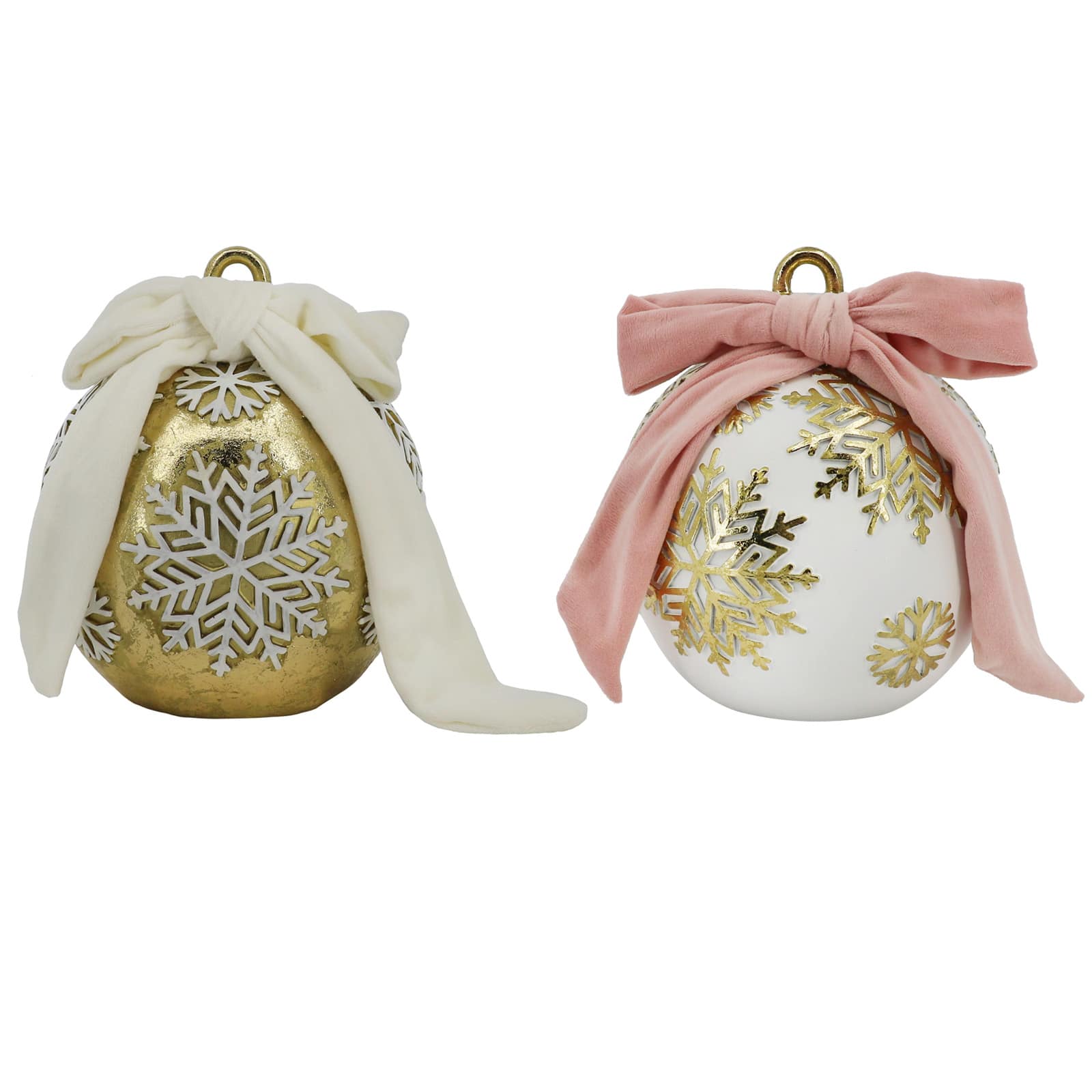 Assorted 8&#x22; Ball Tabletop Ornament with Ribbon by Ashland&#xAE;, 1pc.