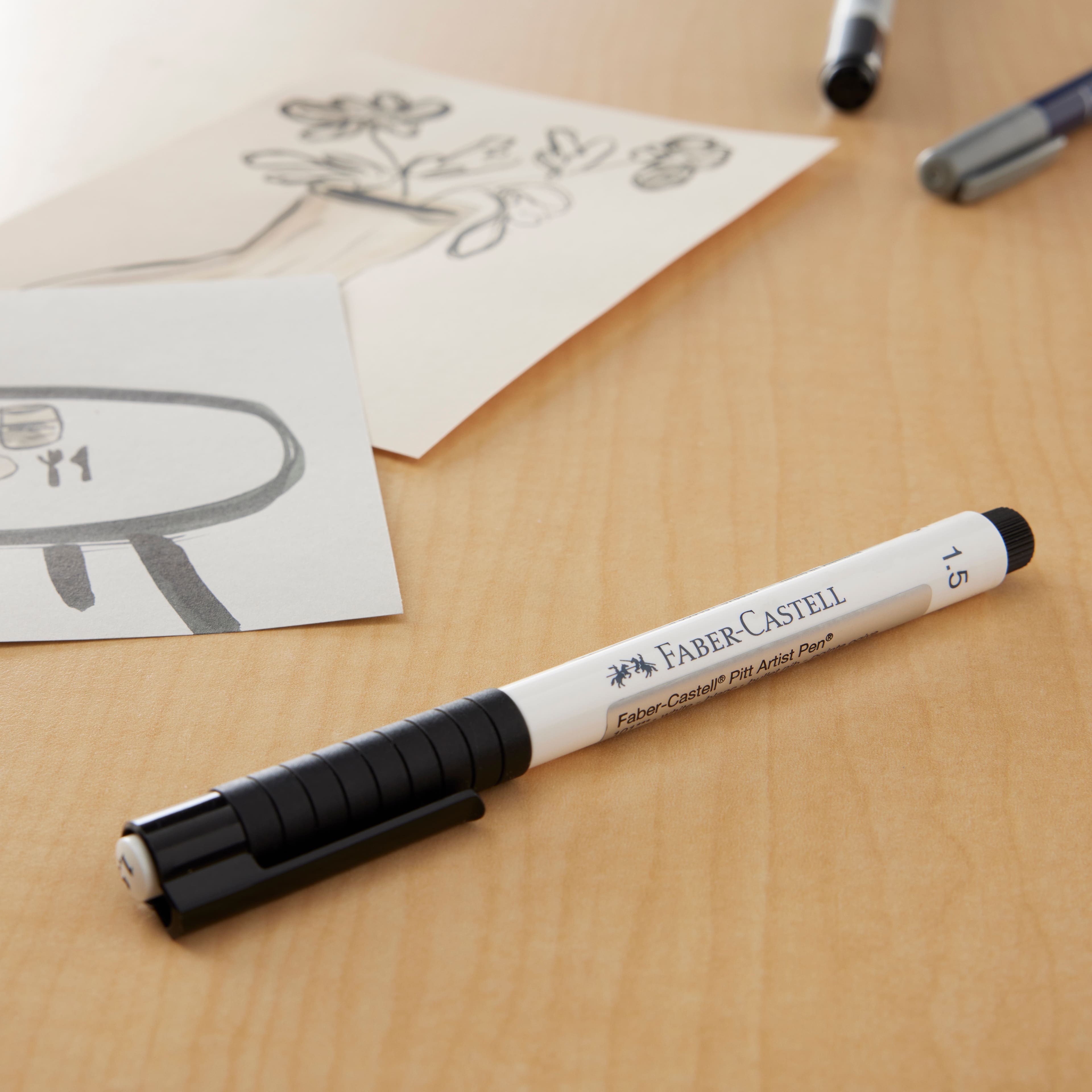 FABER CASTELL: PITT Artist Brush Pen (Ice Blue 148**) – Doodlebugs