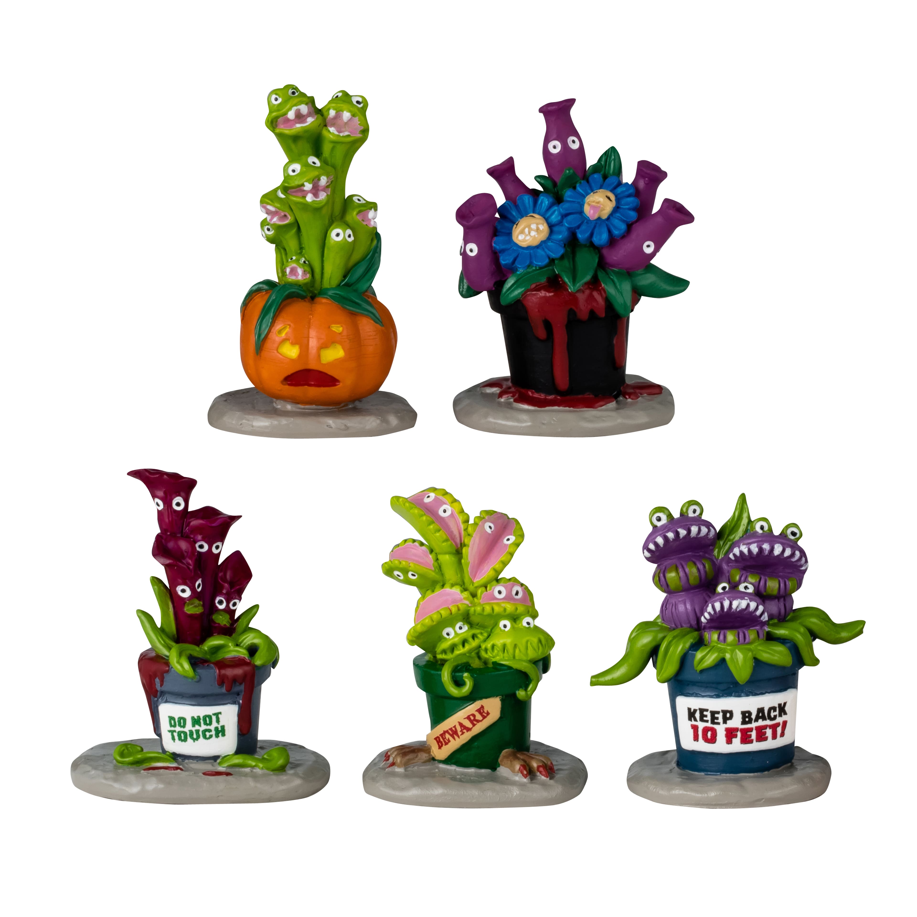 Lemax Spooky Town Hungry Houseplant Horror