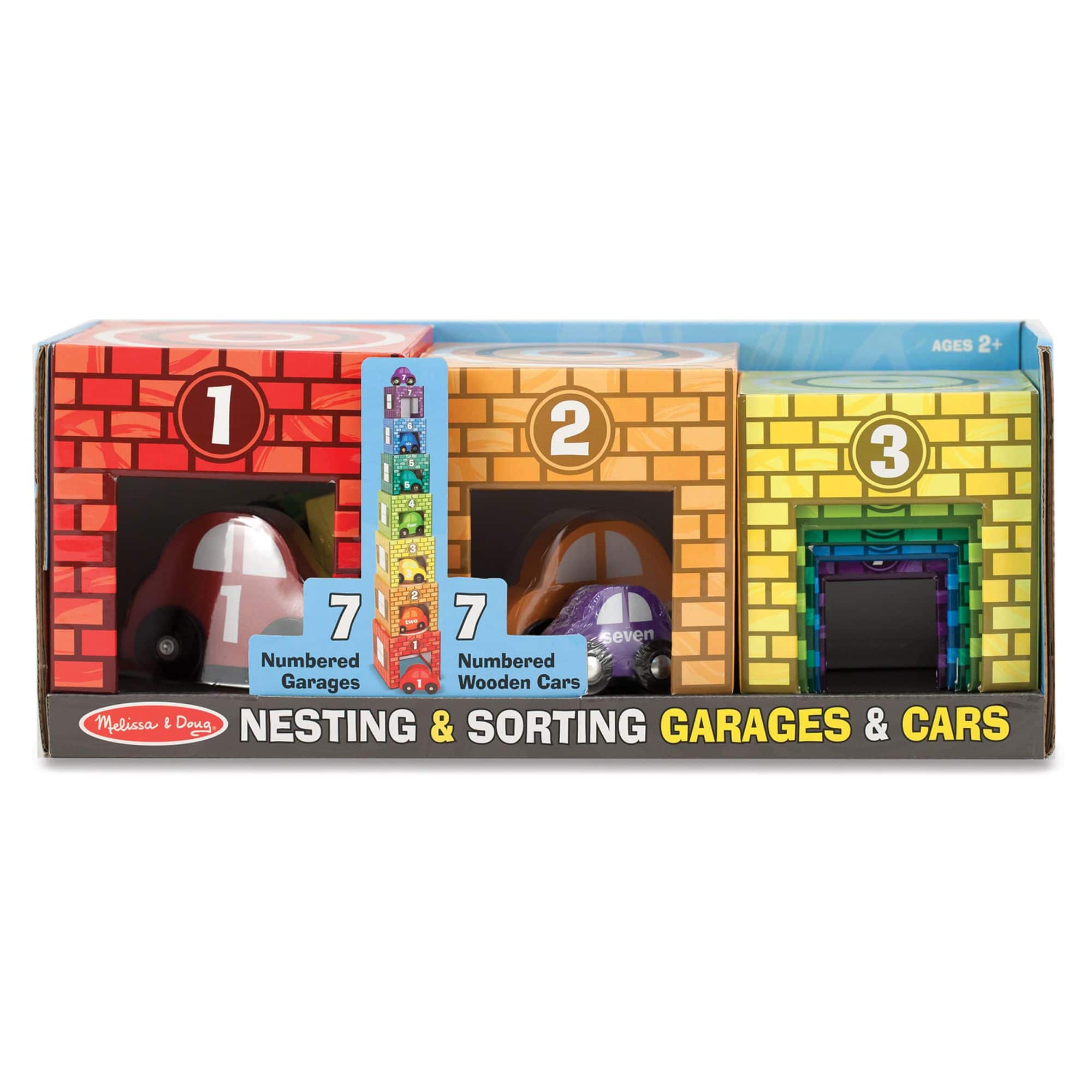 Melissa & Doug® Nesting & Sorting Garages & Cars Michaels