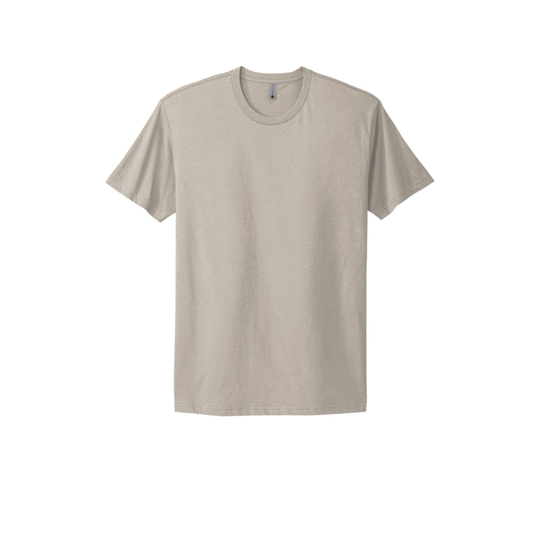 Next Level Neutrals Crew Neck Unisex Cotton T-Shirt