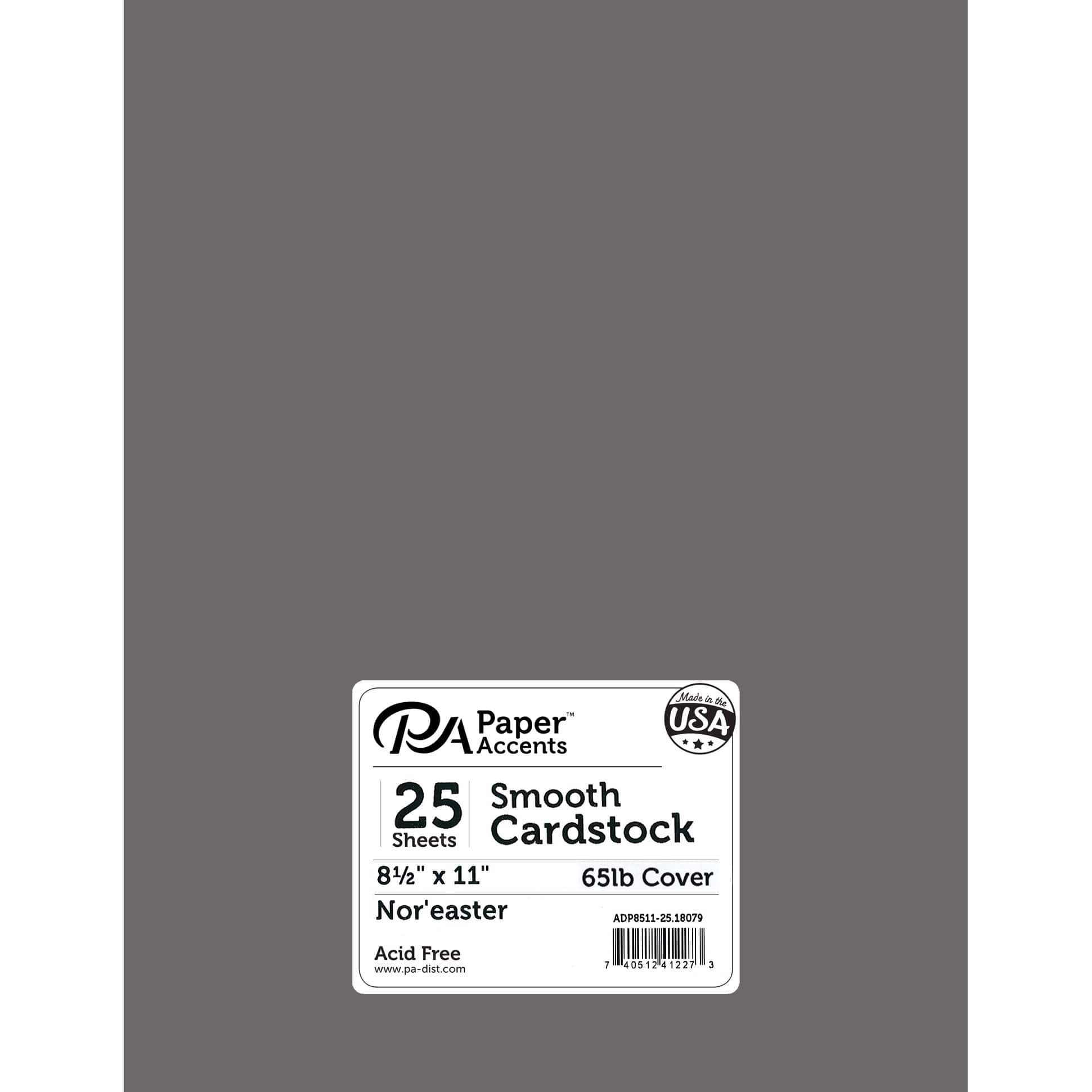 PA Paper™ Accents 8.5 x 11 65lb. Smooth Cardstock, 25 Sheets