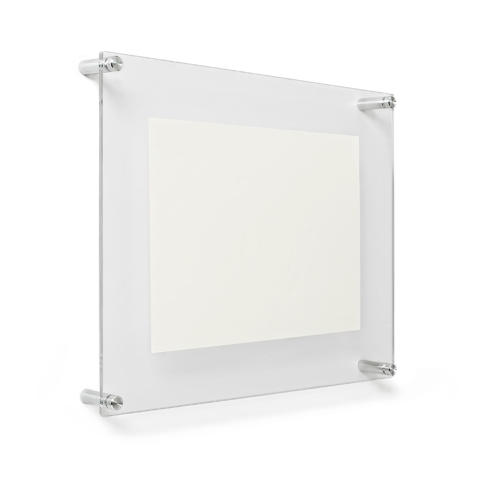 Wexel Art Modern Clear Acrylic Floating Frame With Silver Hardware Michaels