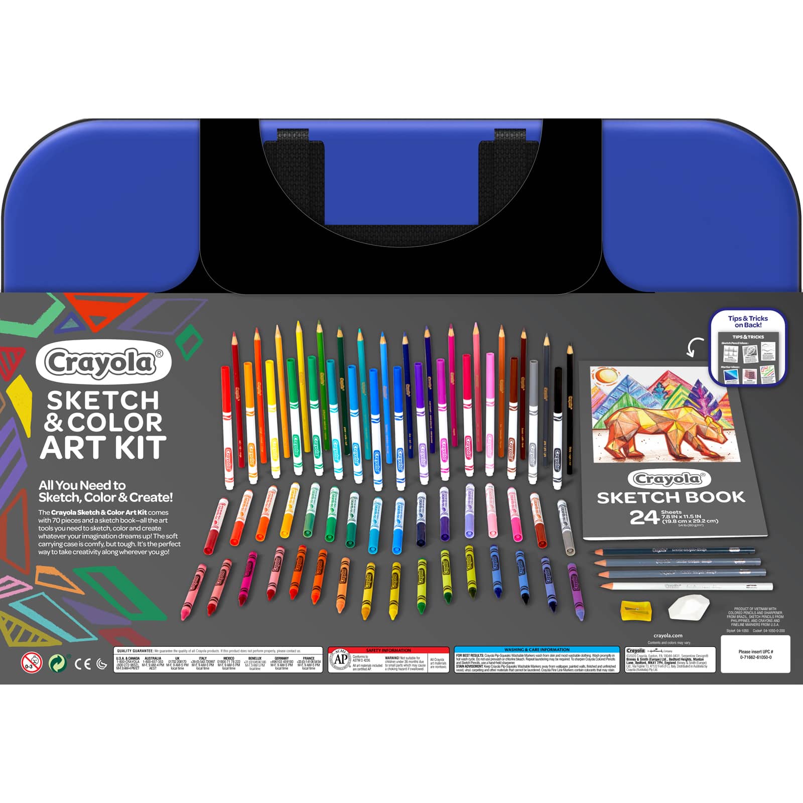 Download Crayola® Sketch & Color Art Kit | Michaels