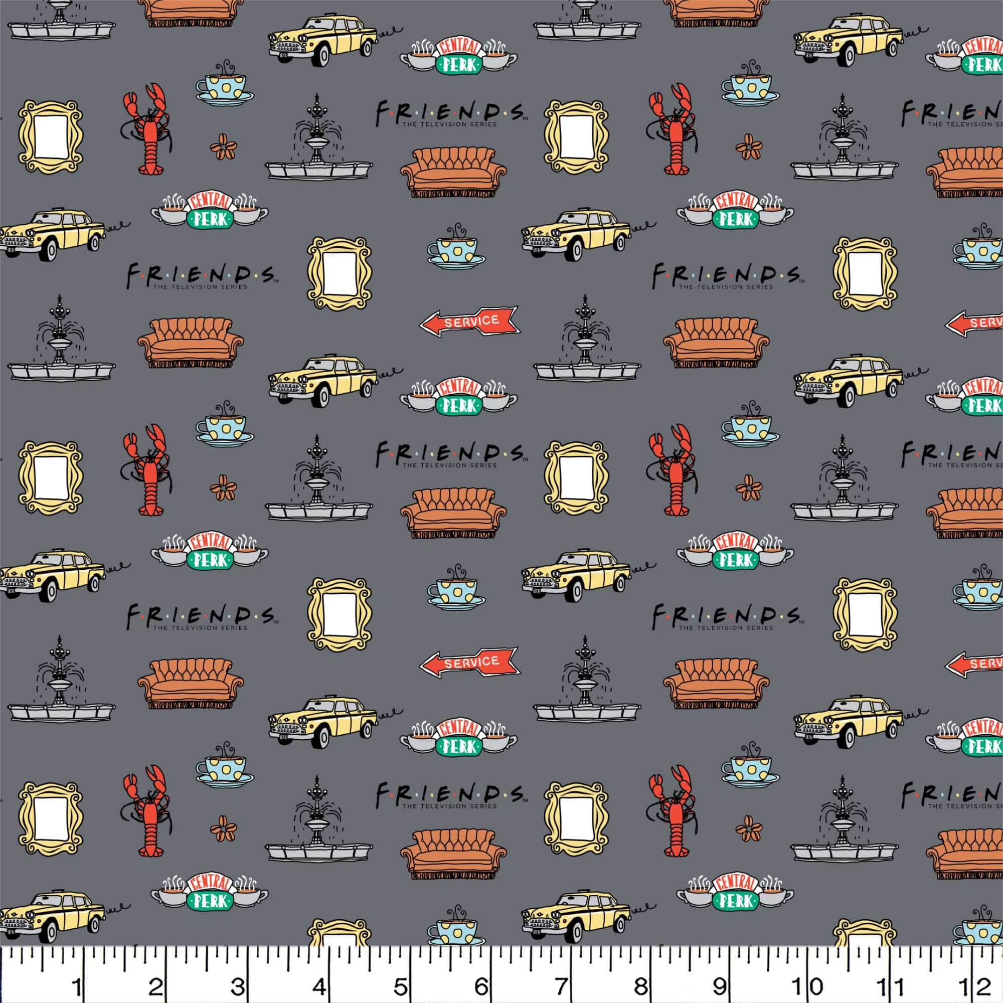 Camelot® Fabrics Friends™ Icons Cotton Fabric