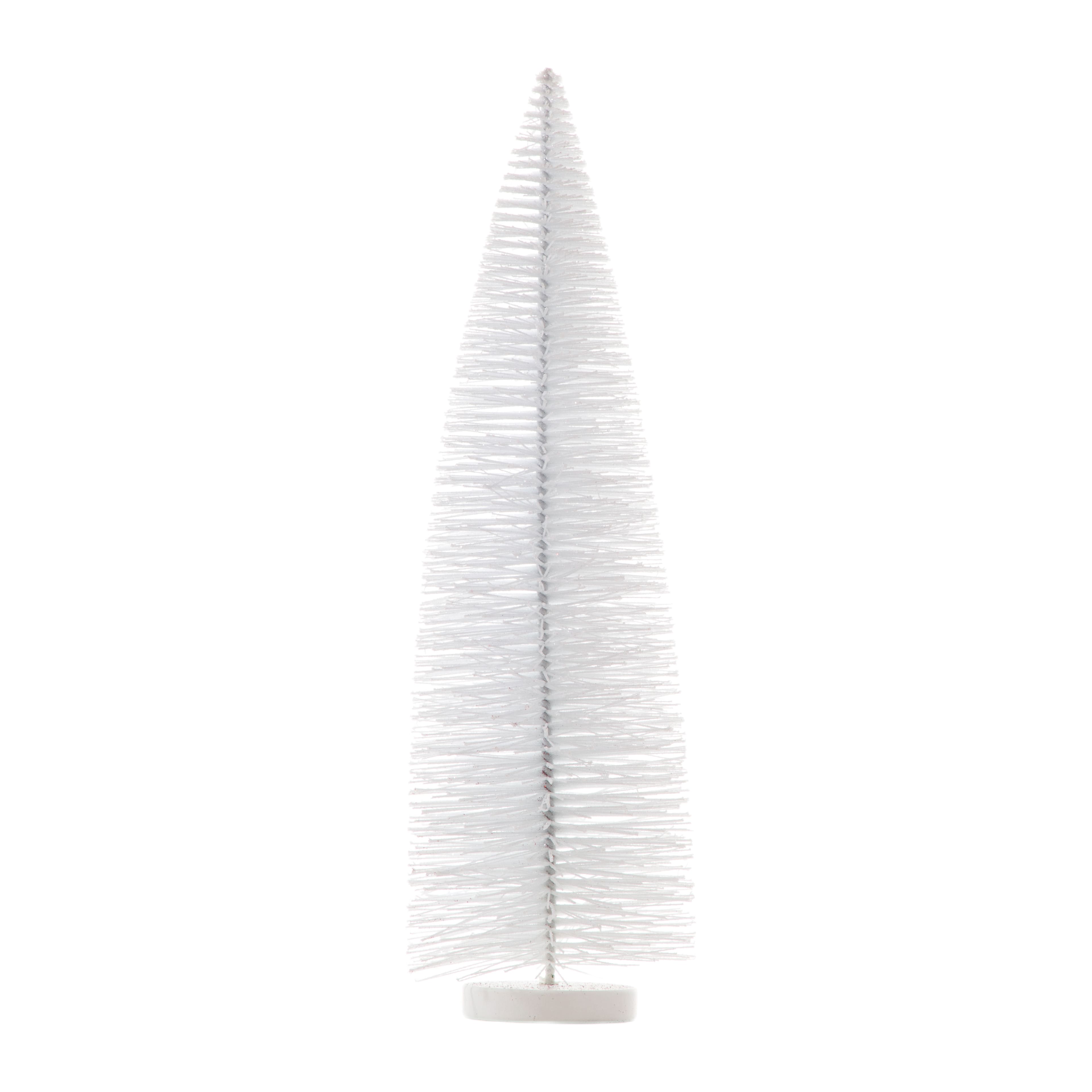 18&#x22; White Bottle Brush Tree by Ashland&#xAE;