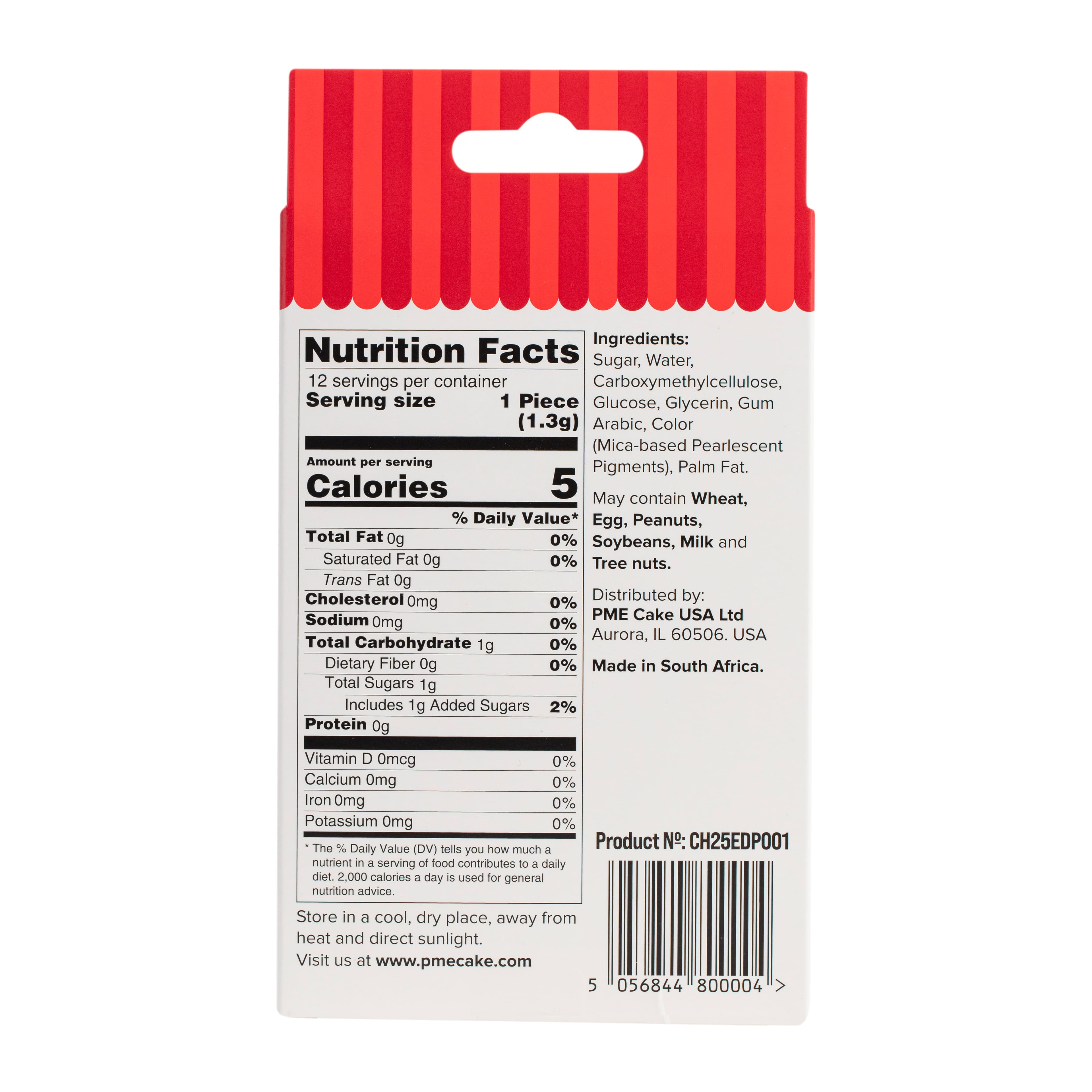 PME Cake Sweet Street&#xAE; Snowflake Icing Decorations