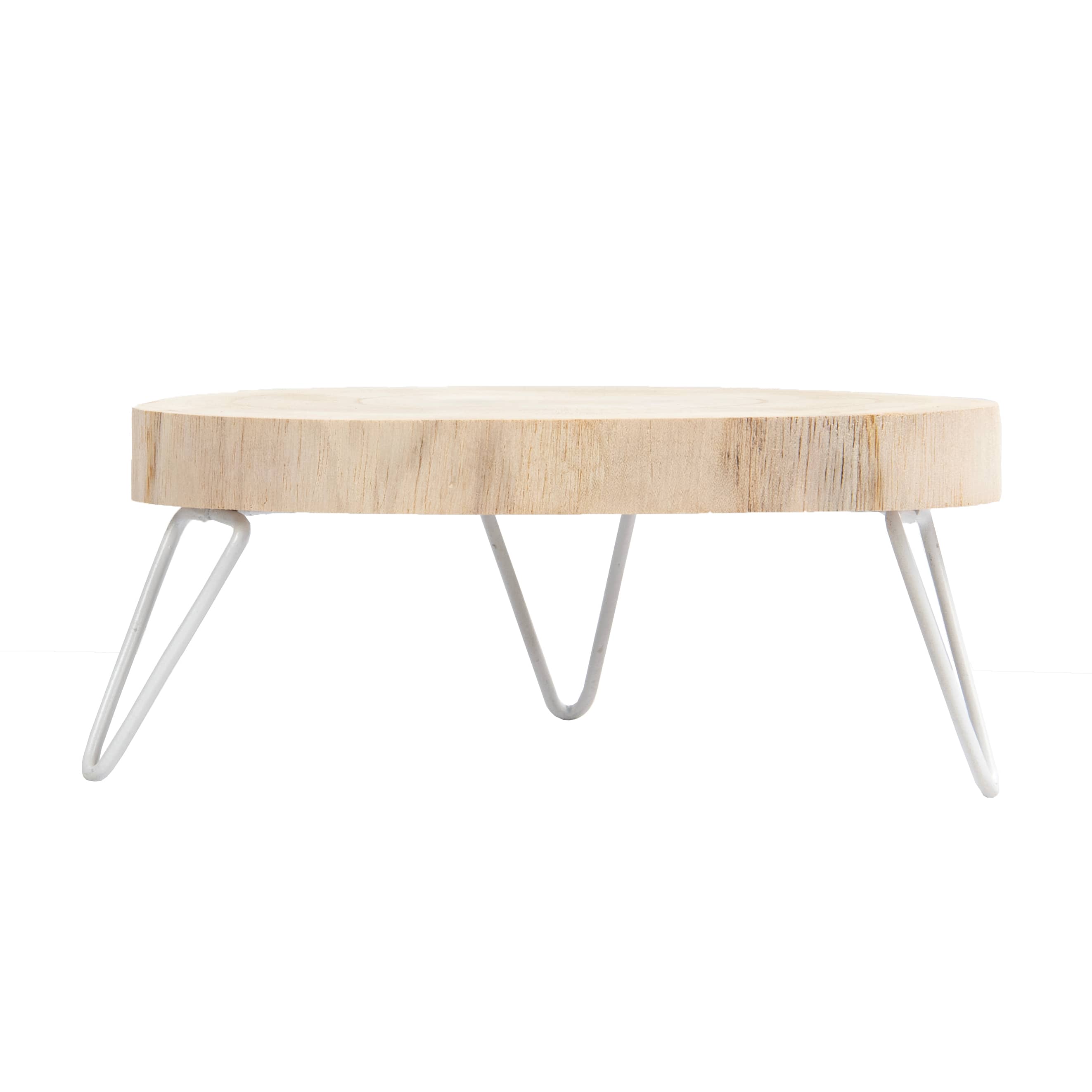 Hello Honey® Decorative Paulownia Wood Pedestal