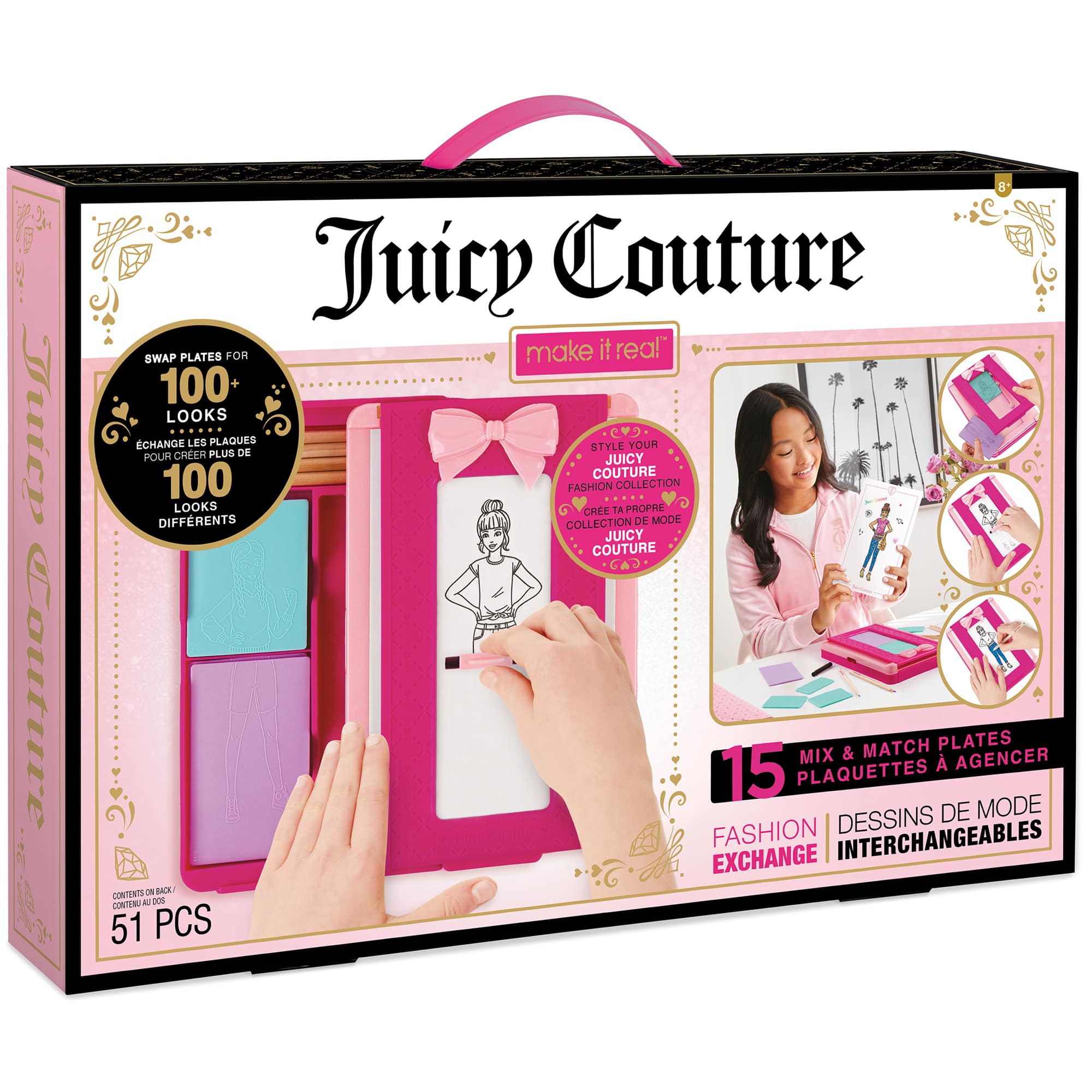 Make It Real Juicy Couture Fashion Exchange Outfit Designer Kit