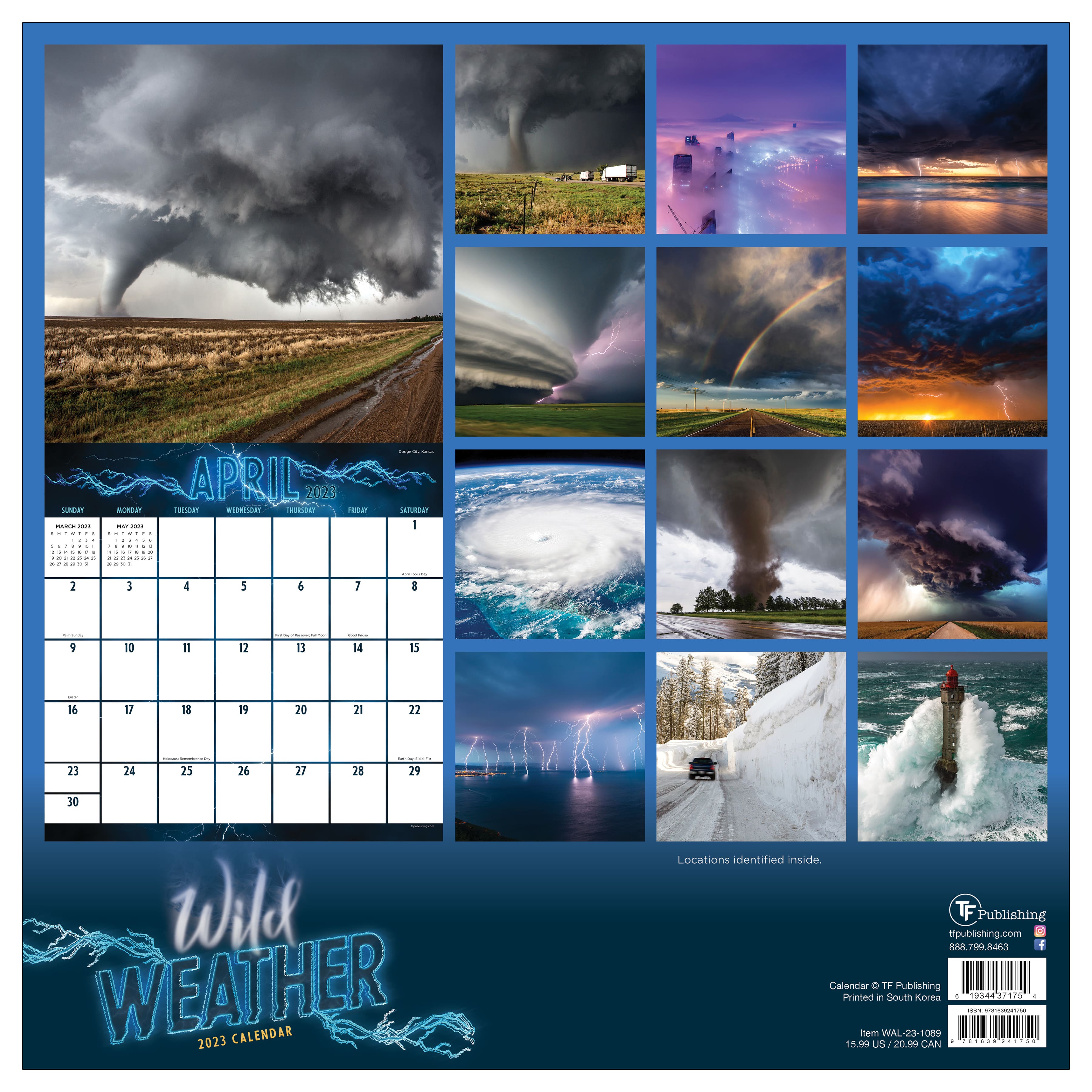 TF Publishing 2023 Weather Wall Calendar | Michaels